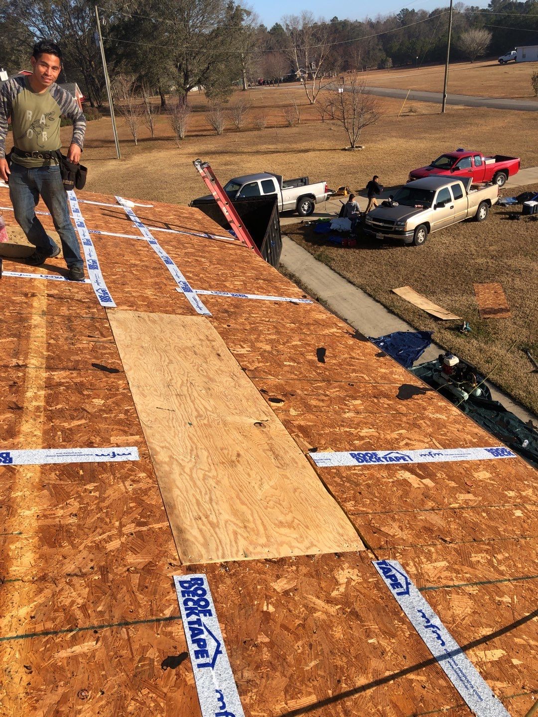 Residential Roofing Installation using Roof Replacement by American Roofing & Construction LLC