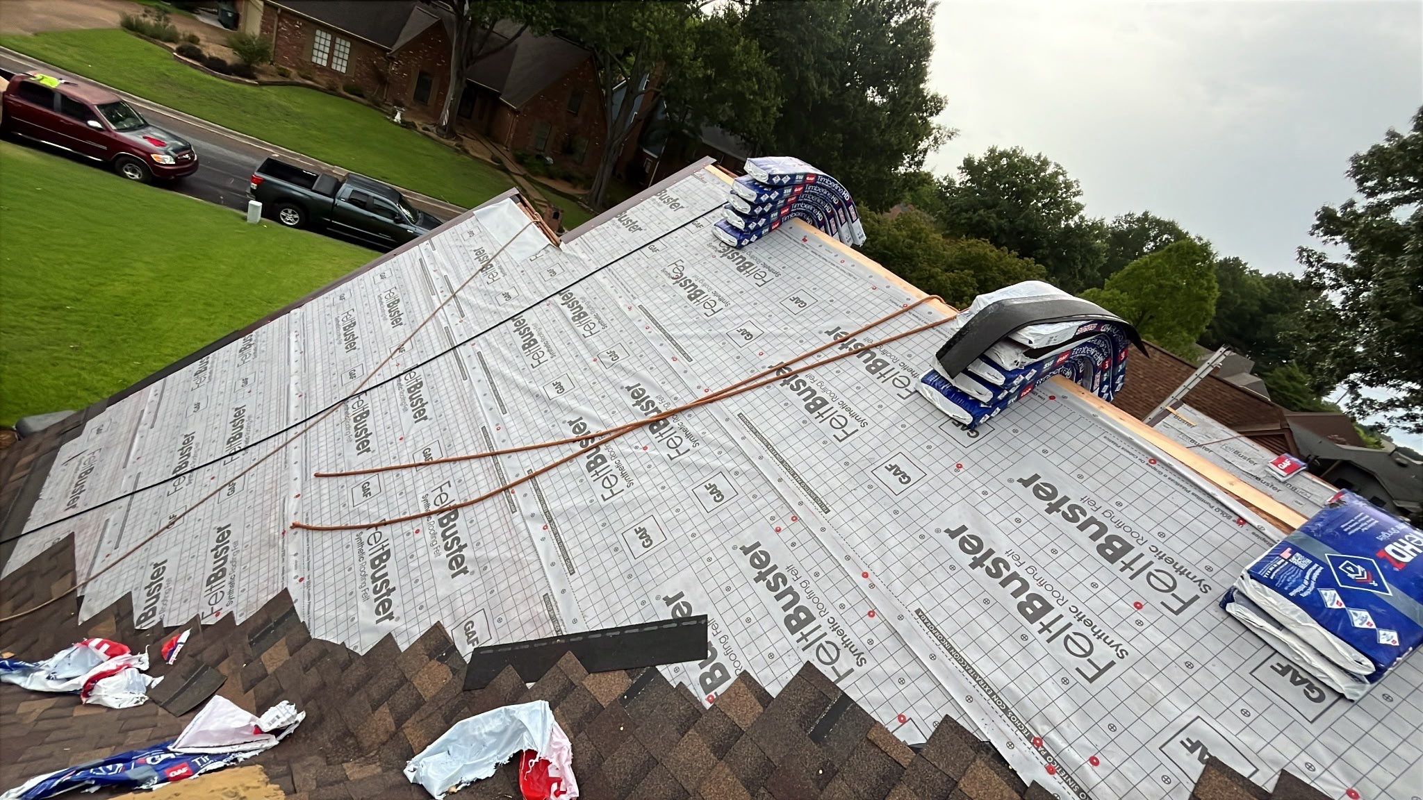 Residential GAF Timberline HDZ Roof Replacement in Cordova, TN by Revival Roofing Services