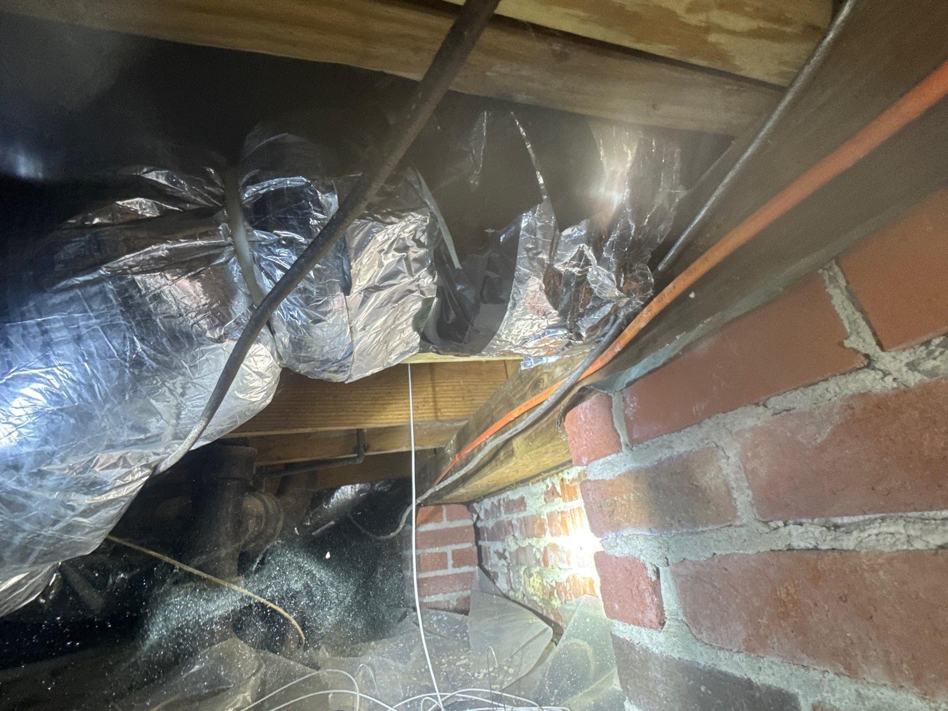 Project in Portsmouth by Patriot Crawl Space Repairs