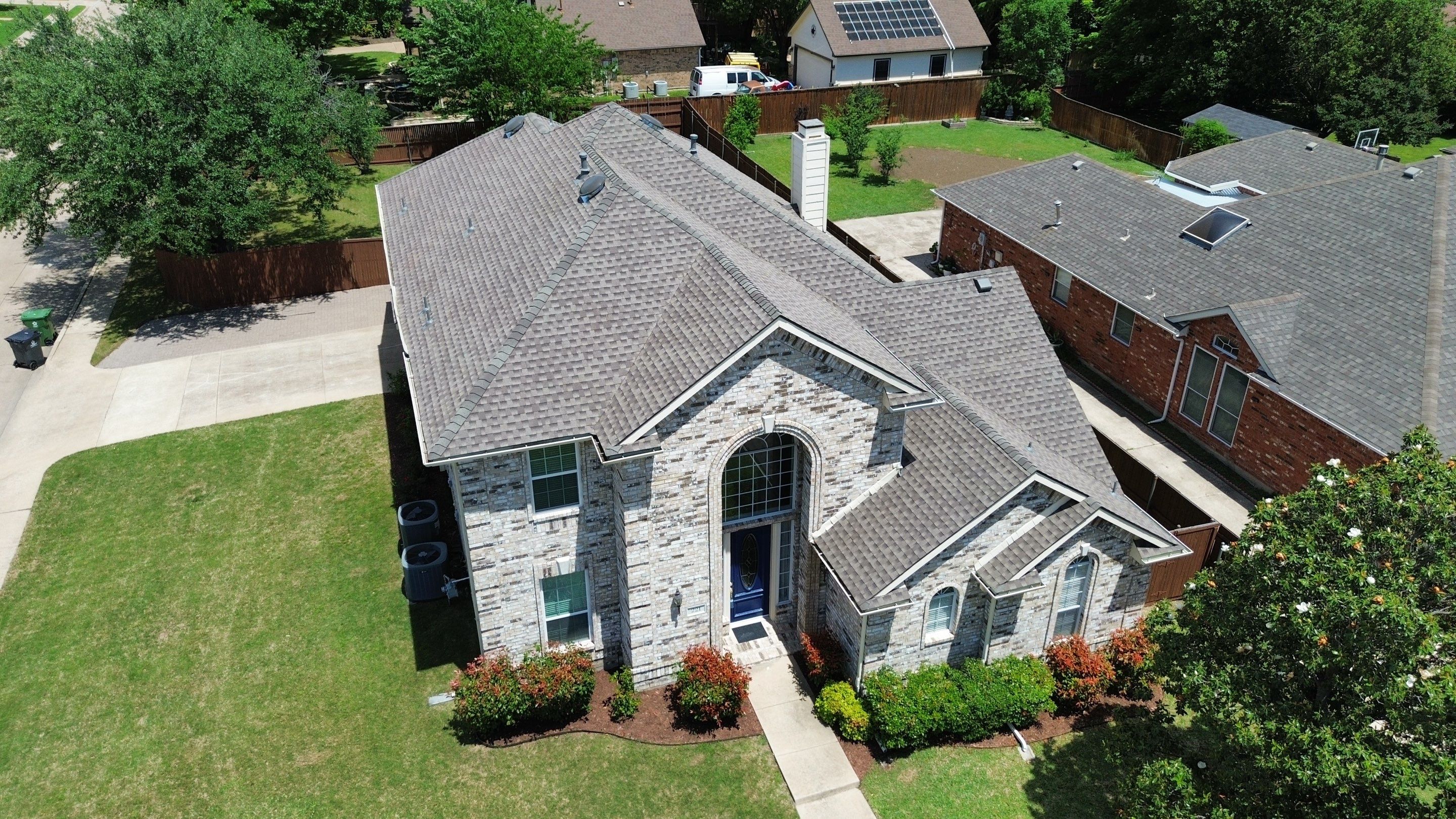 Project in Murphy  by Zeus Exteriors