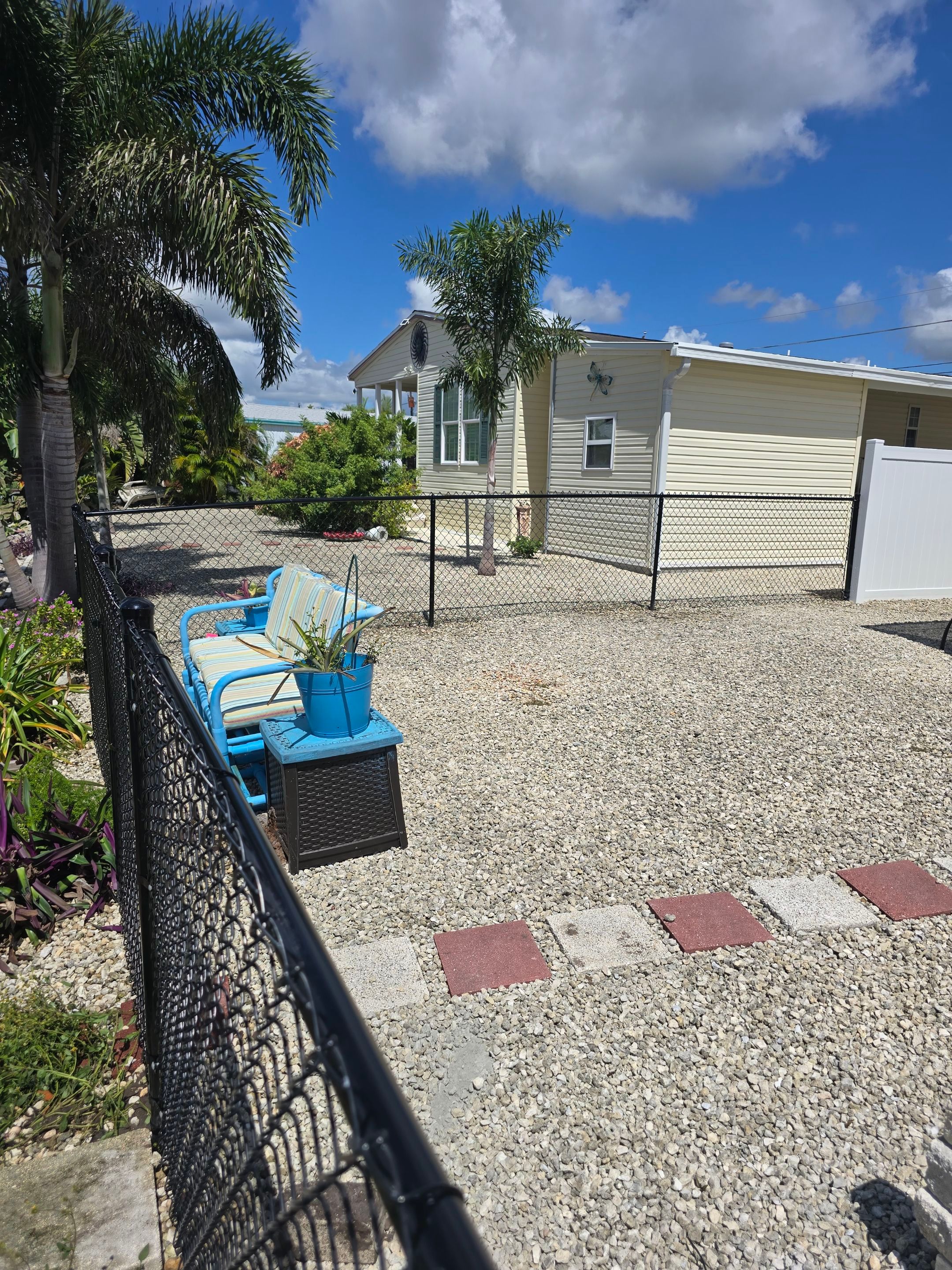 Englewood Waterfront Property Chain Link and Vinyl Fence Installation by True Fence LLC