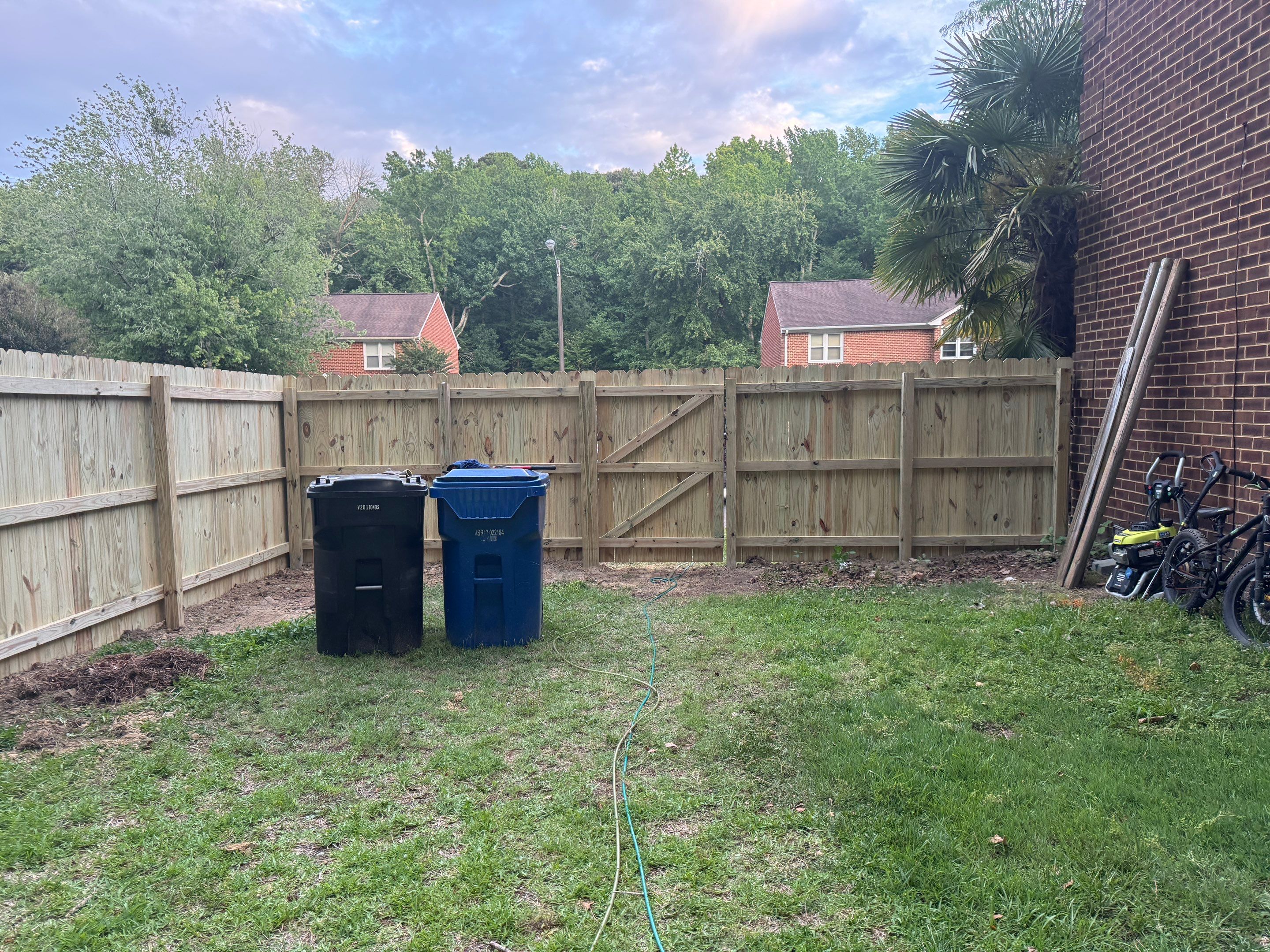 Custom Craftsmanship, Freshly Installed. by Tidewater Fence