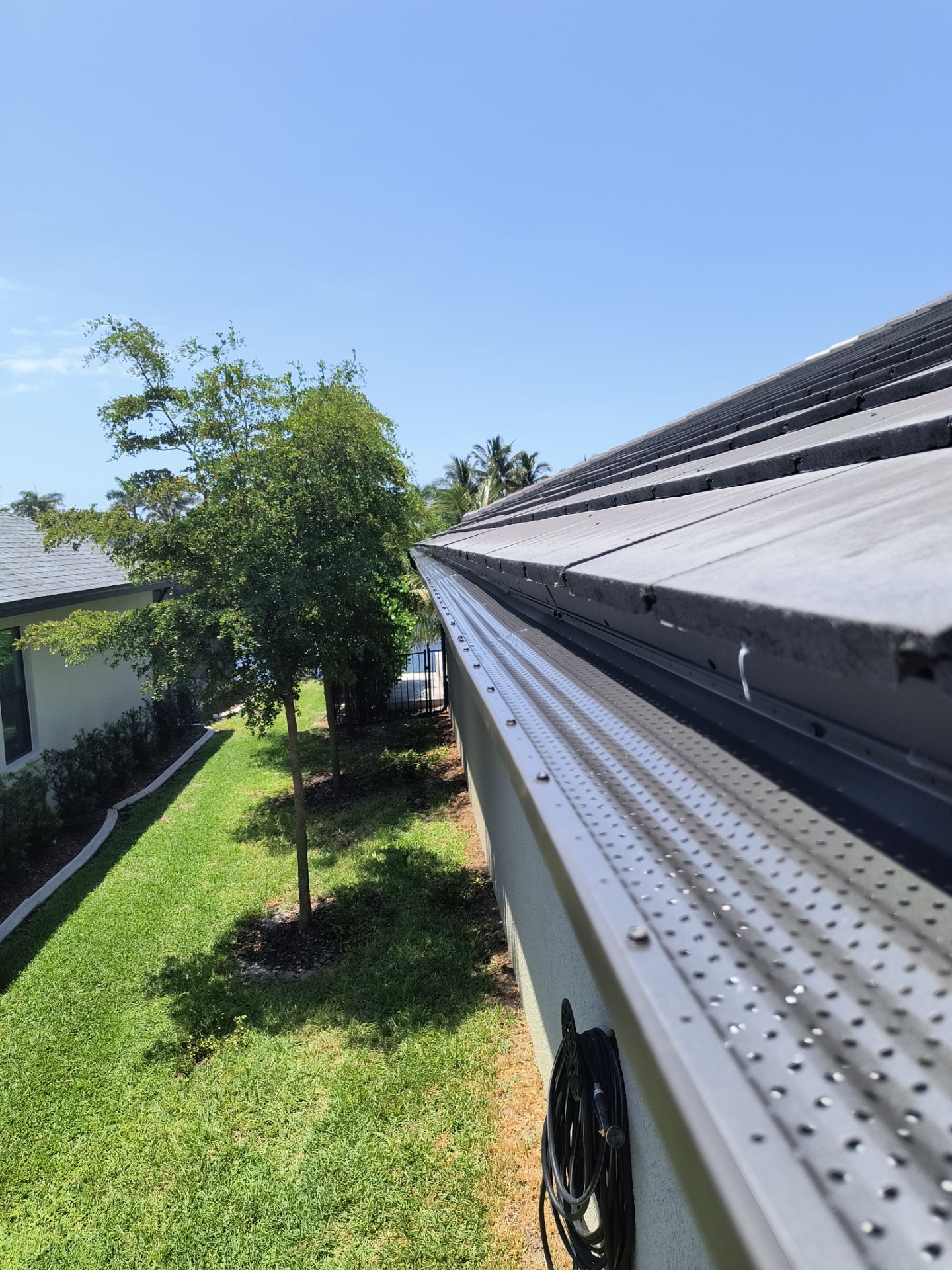 Musket Brown 6-inch Gutters in Cape Coral FL by Gutter Professors