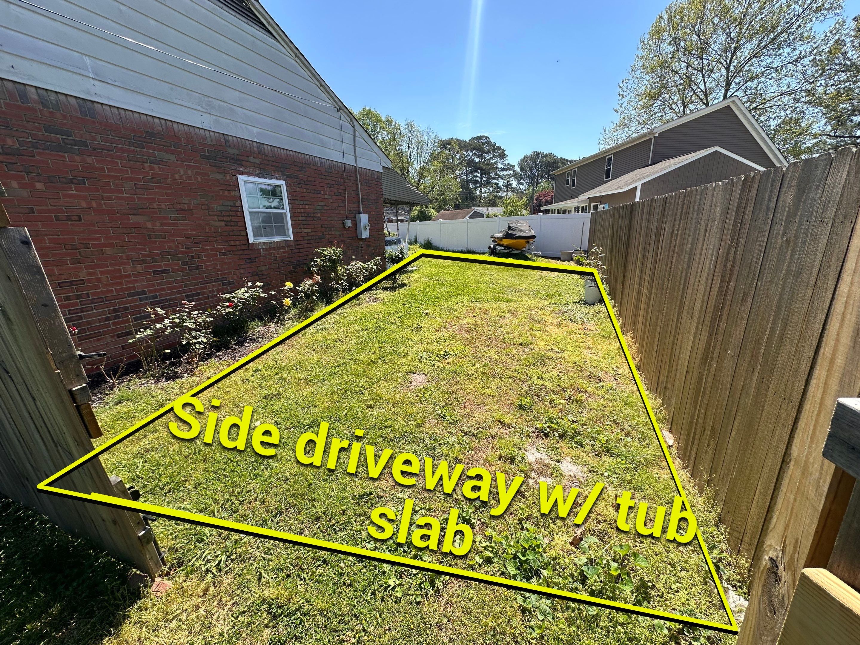 Project in Virginia Beach by Sam The Concrete Man Virginia Beach