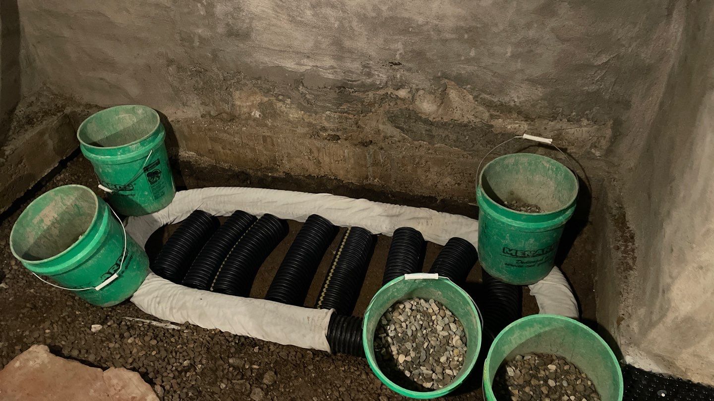 Full Basement Fix for Steve and Lisa by Waterproofing Northeast