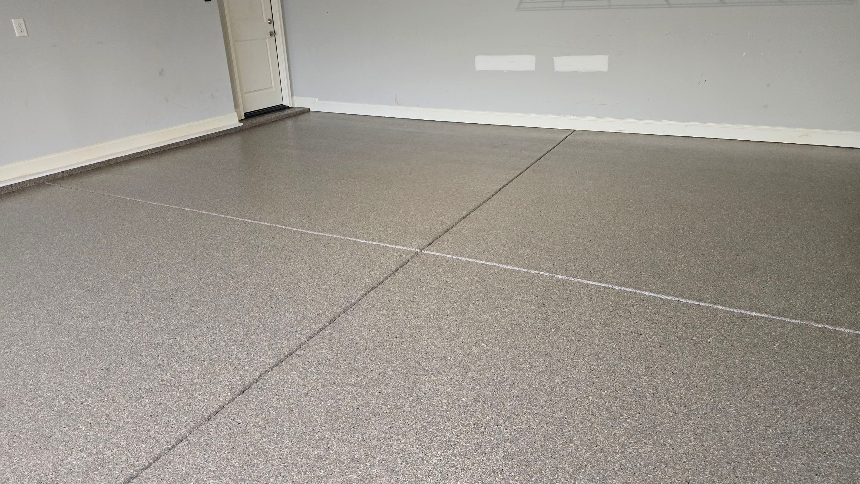 Garage Using Flake by Elite Floor Solutions