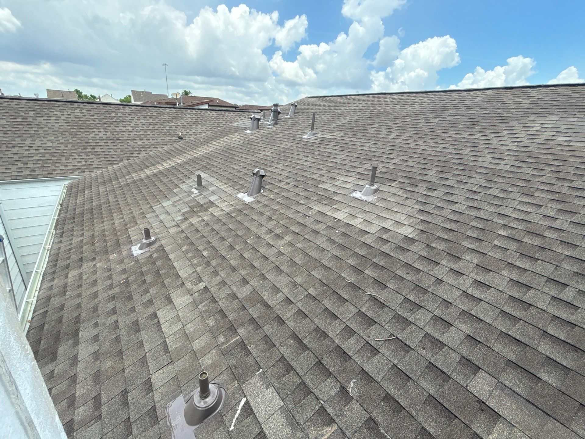Hail Damage using Owen's Corning Duration (Lifetime) Shingles by Roof Repair Company