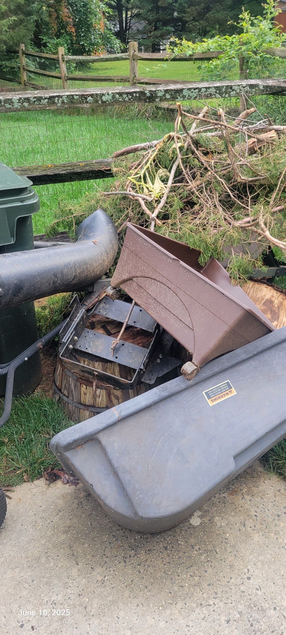 Project in Matthews by Badger Hauling