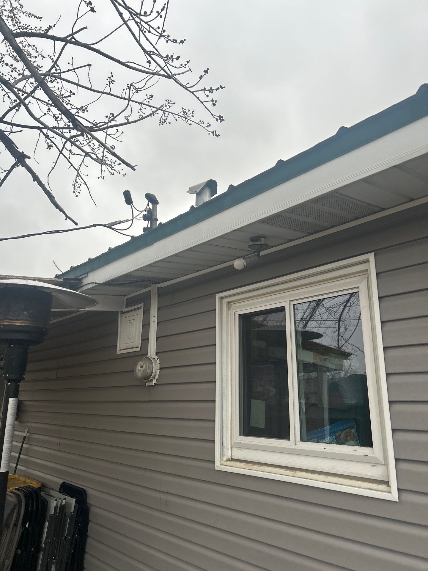 Orem | Elegant Aluminum-to-Vinyl Transformation | Harbor Grey & White by Ideal Siding Utah