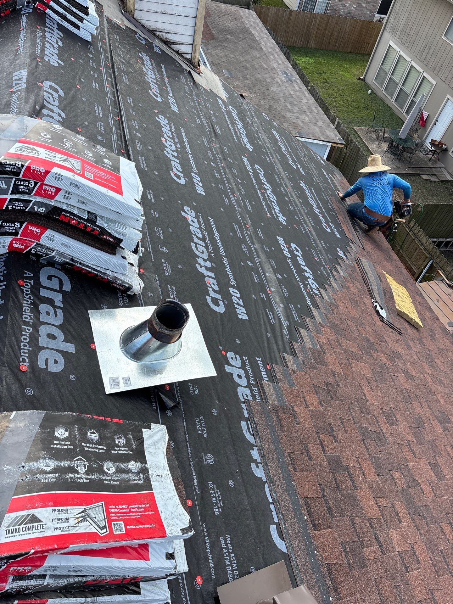 Roof Replacement Houston by Roof Repair Services LLC