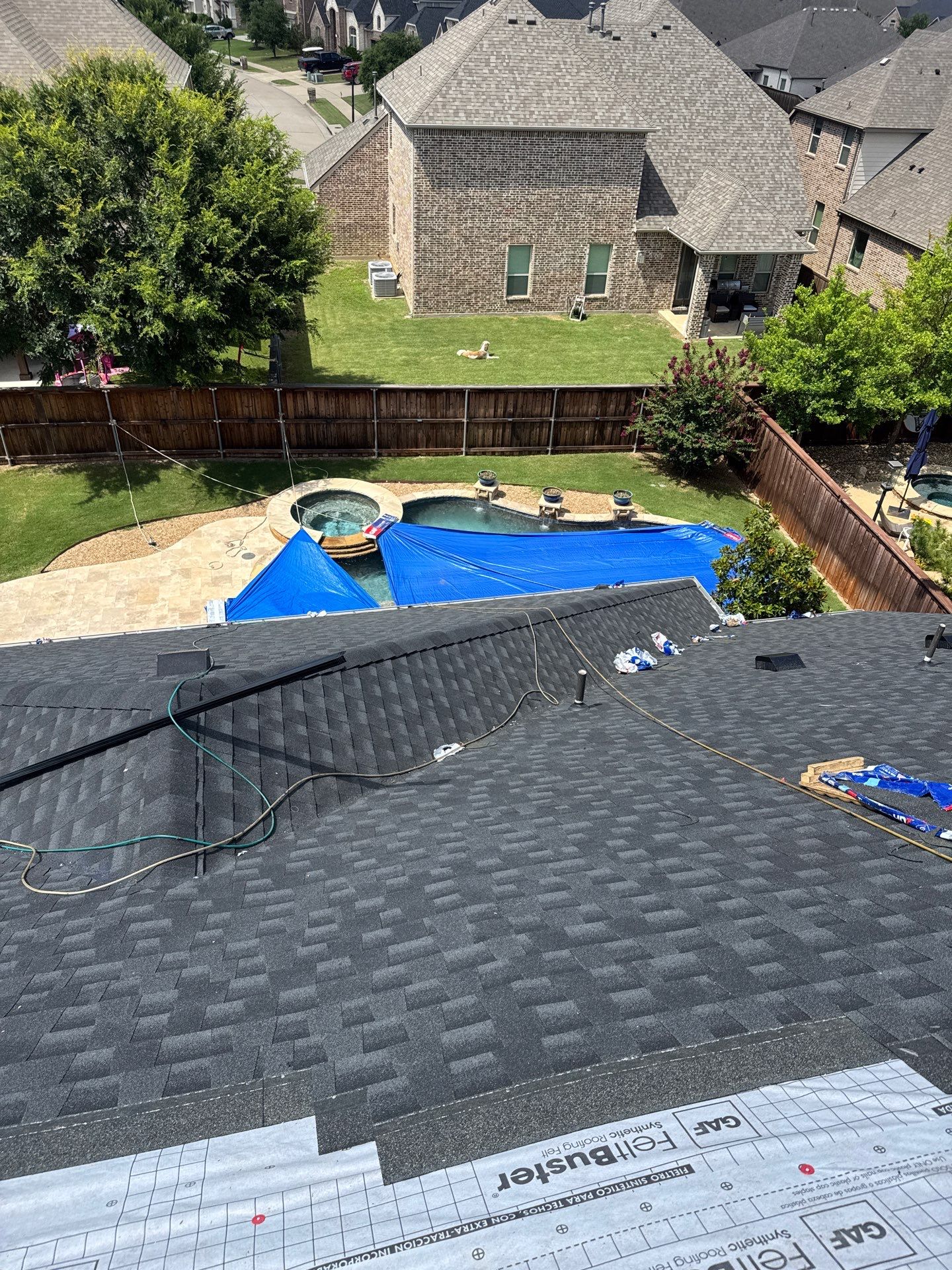 Inspection Wind damages and ceiling leaks McKinney, TX by NIMBUS GENERAL CONTRACTORS, LLC