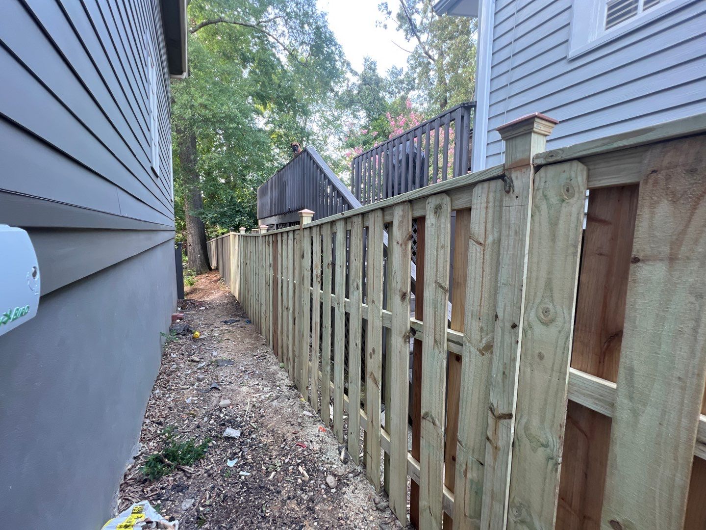 Melrose - Fence by Pillar and Pine