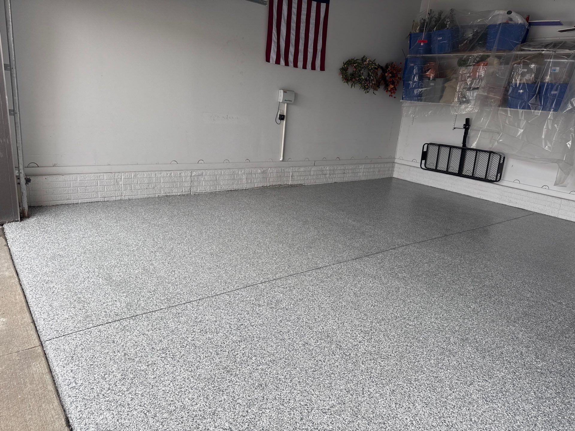 Polyaspartic Garage Floor Coating Built Iowa-Tough by Revival Concrete Coatings