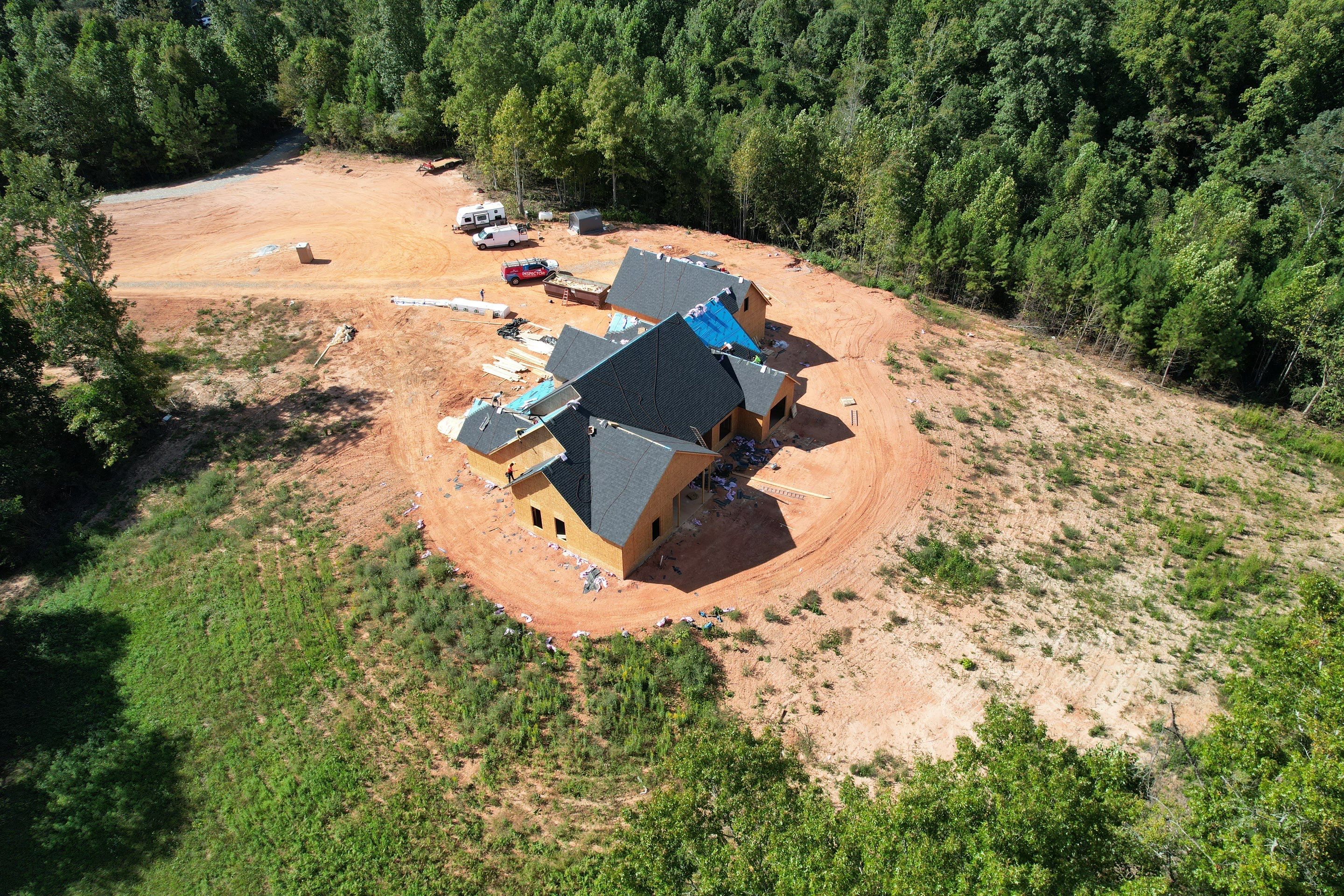 New Construction Residential Roofing Installation using Owens Corning by Inspector Roofing and Restoration