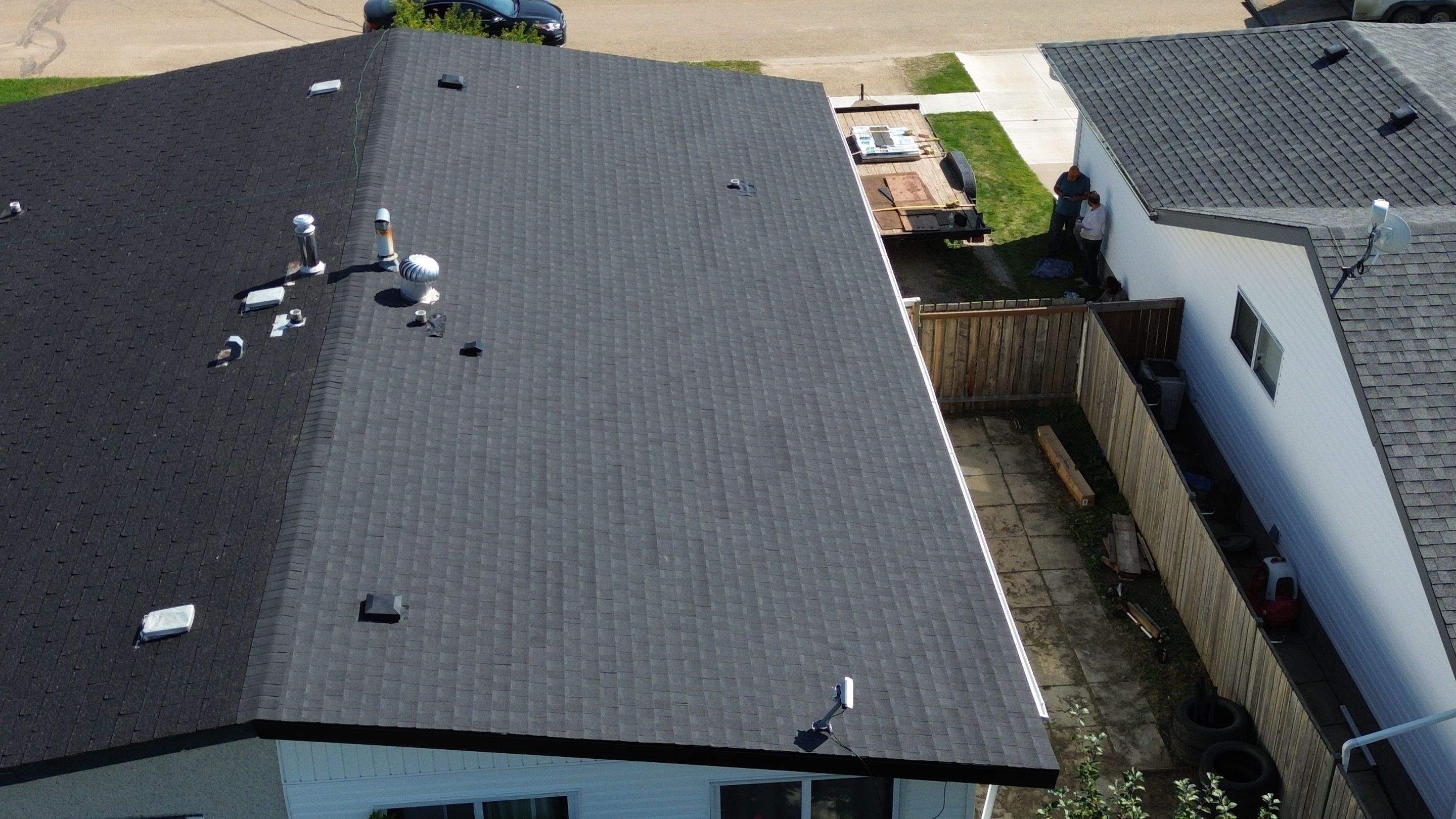 Project in Tofield by ADL Roof Revival