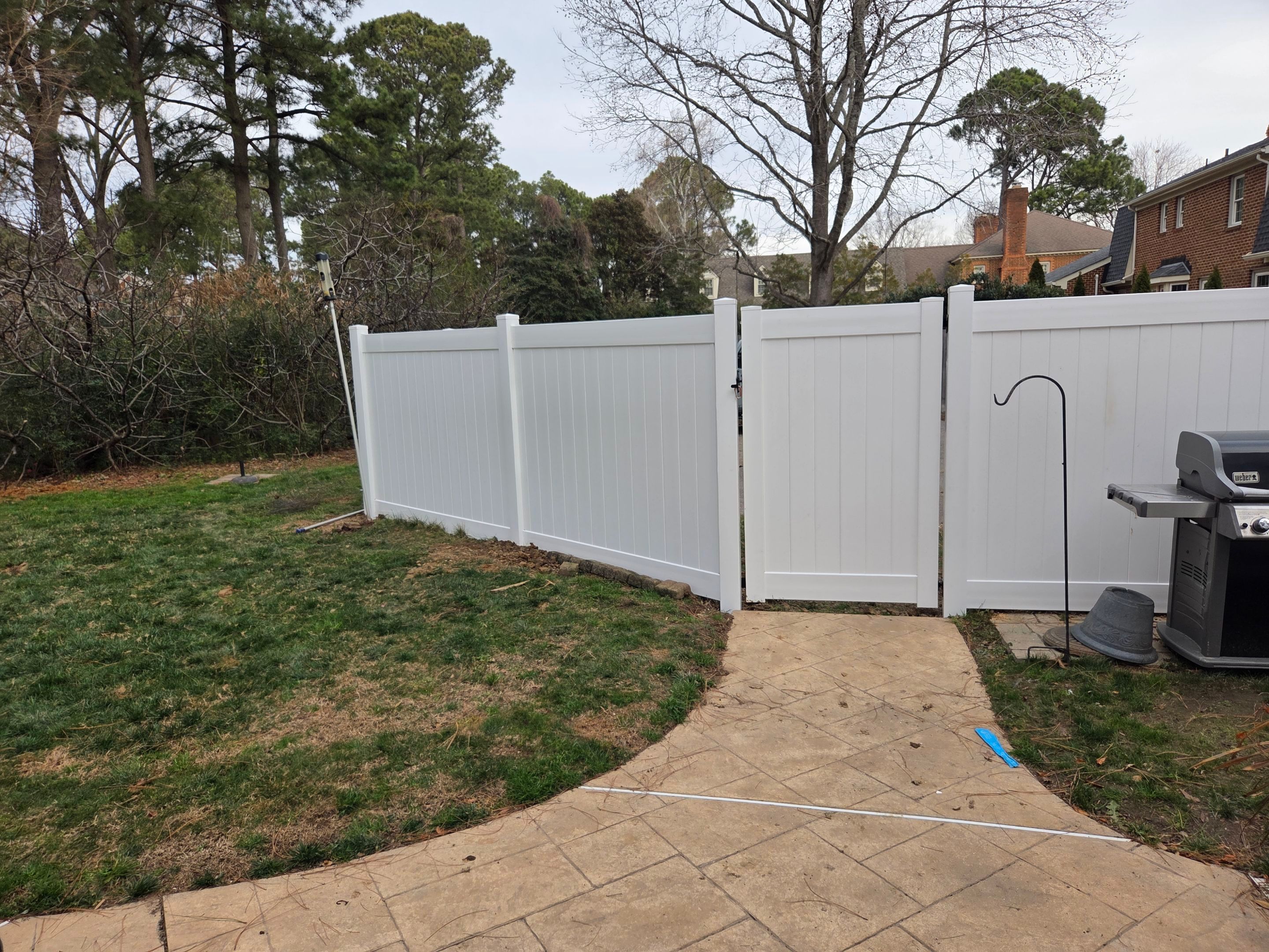 New Fence, Happy Pup, Peace of Mind by Tidewater Fence