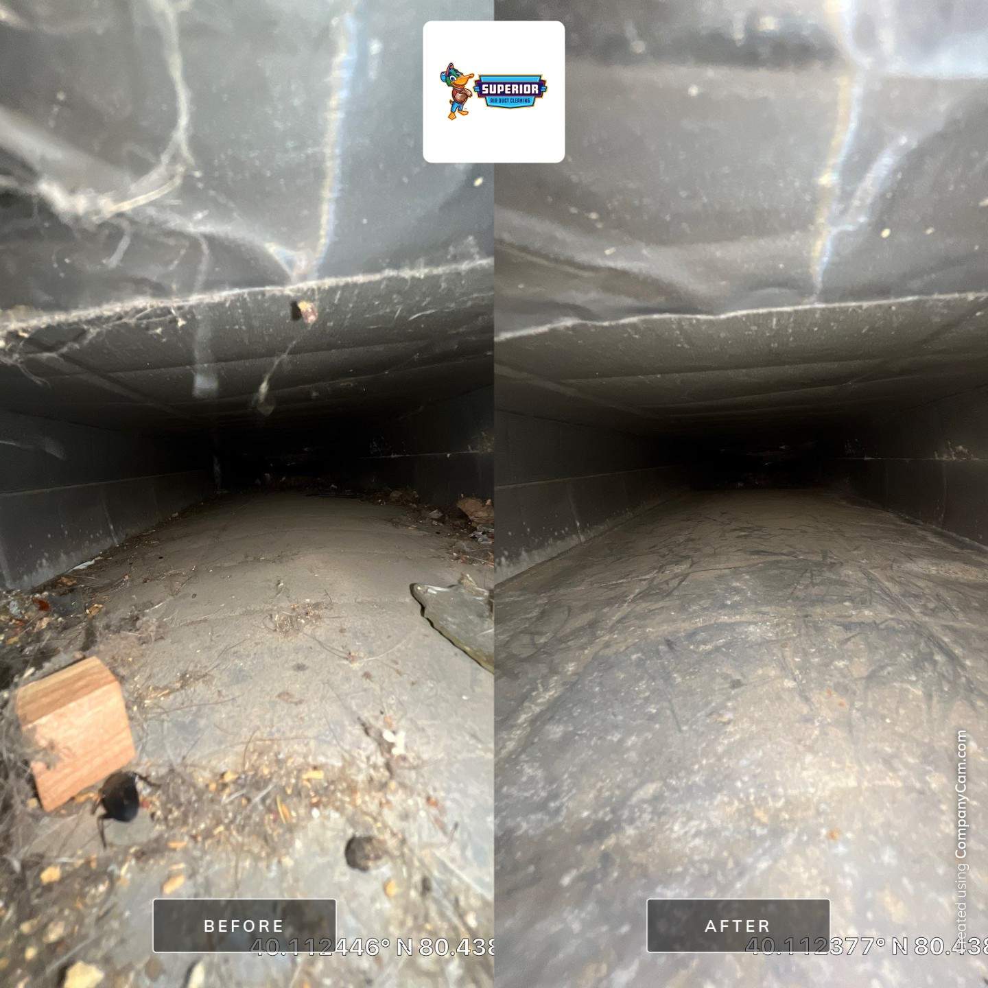 Air Duct Cleaning With a Vacuum Truck in Claysville, PA by Superior Air Duct Cleaning