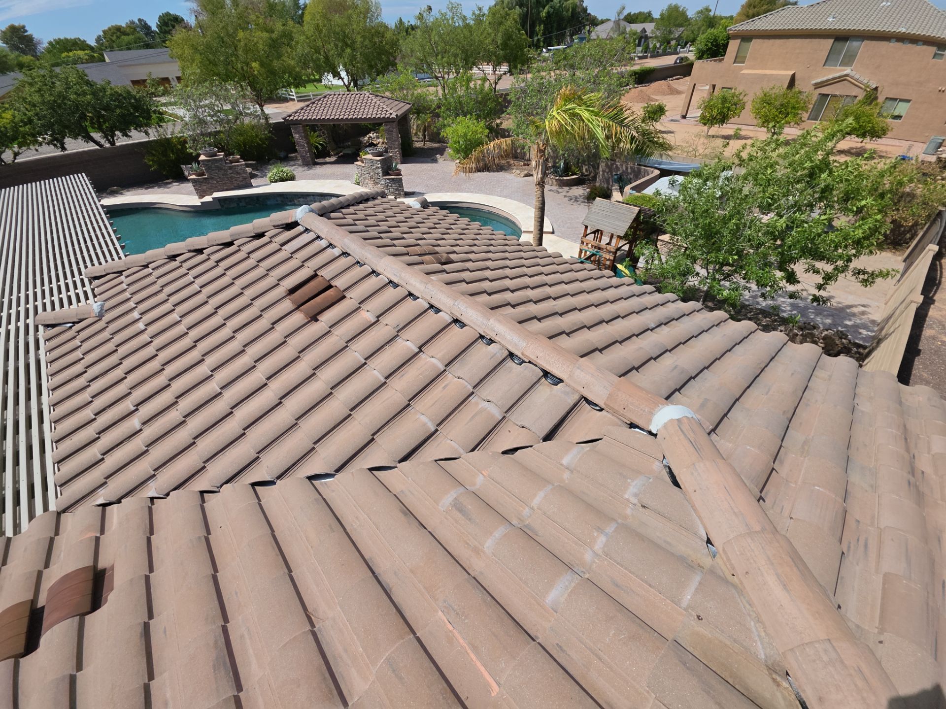 Recent Rain and Storm Damage in Gilbert by Weather-Tite Roofing
