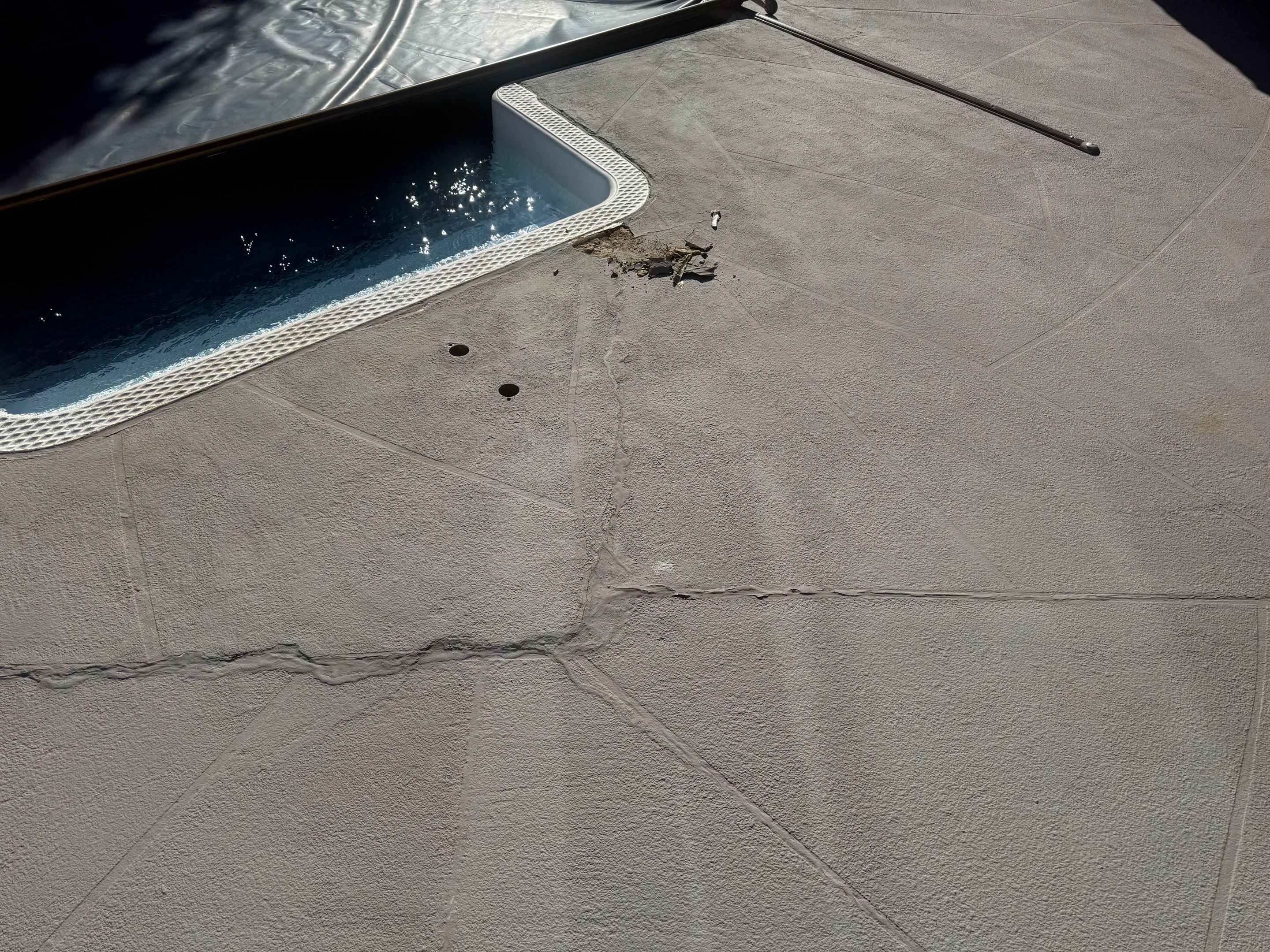 Residential Pool Deck Resurfacing in Sioux Falls by Select Painting, Coatings & Garage Cabinets