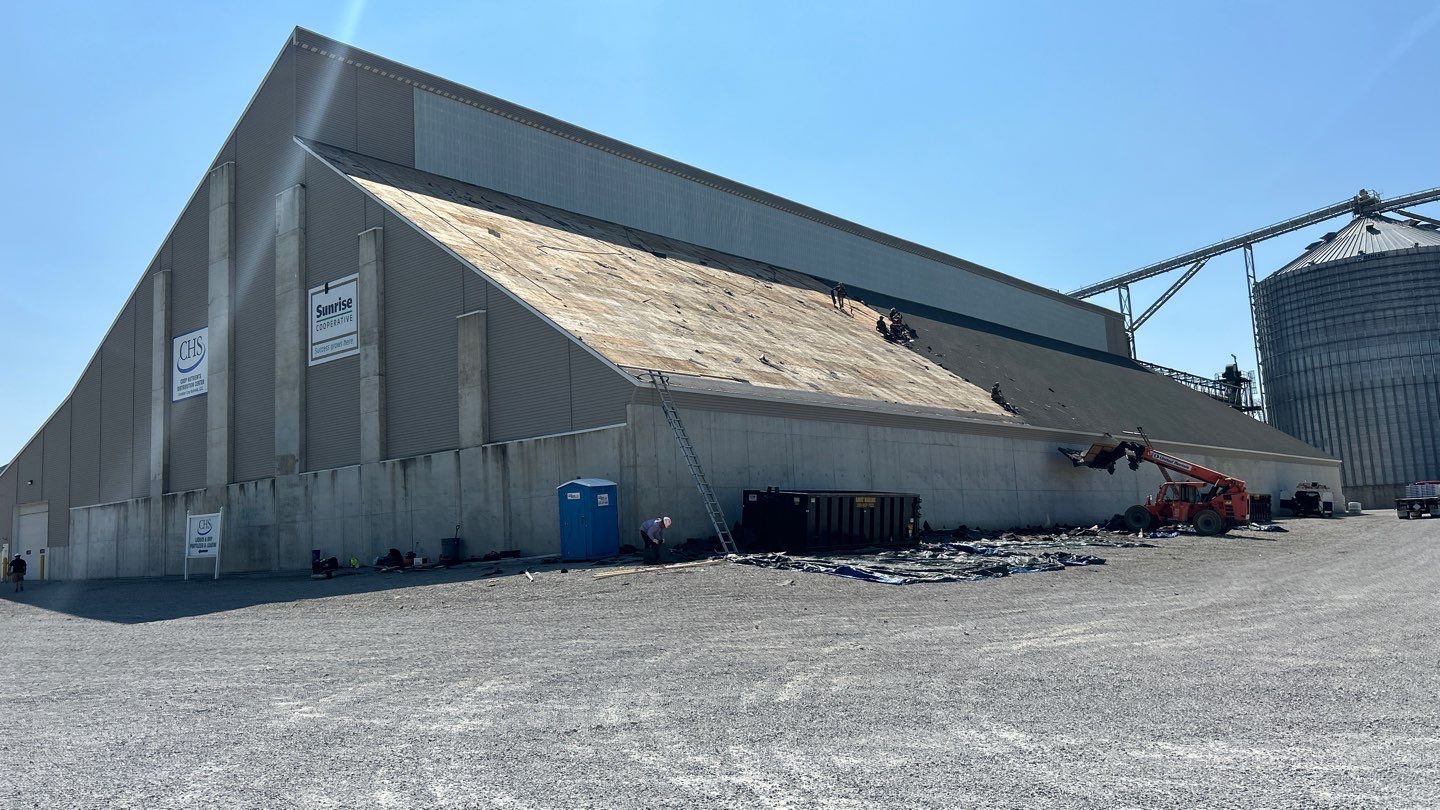 Commercial Roofing Installation using Timberline HDZ Shingles - Hunter Green by RoofX 