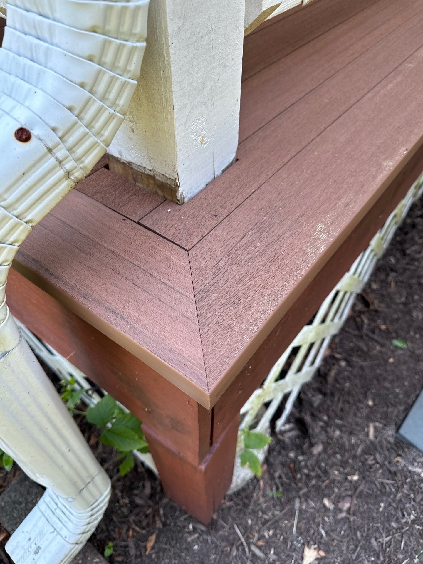 Front Porch Upgrades using TimberTech Advanced PVC Porch Collection by Chagnon Building & Remodeling LLC