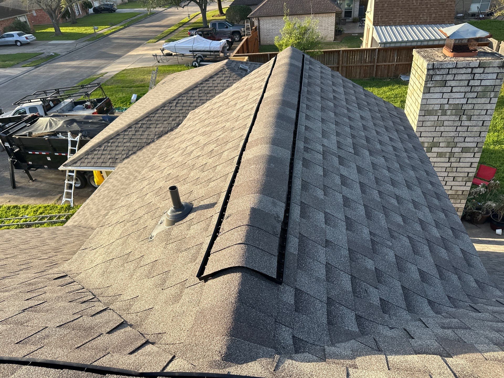 Residential Roofing Repair using GAF Timberline HDZ by Motion Roofing