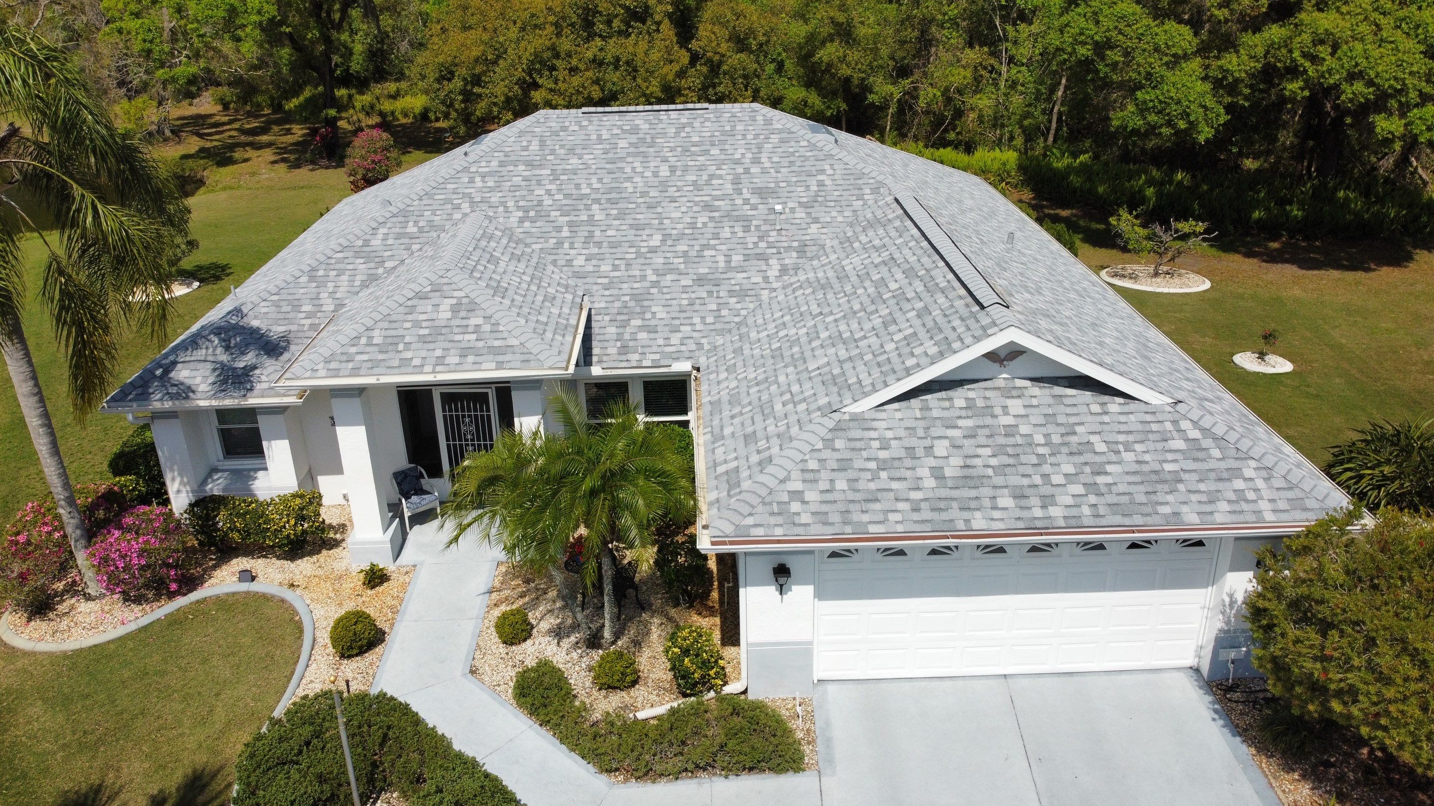 Roof replacement in Sun City Center, FL. by Steadfast Roofing
