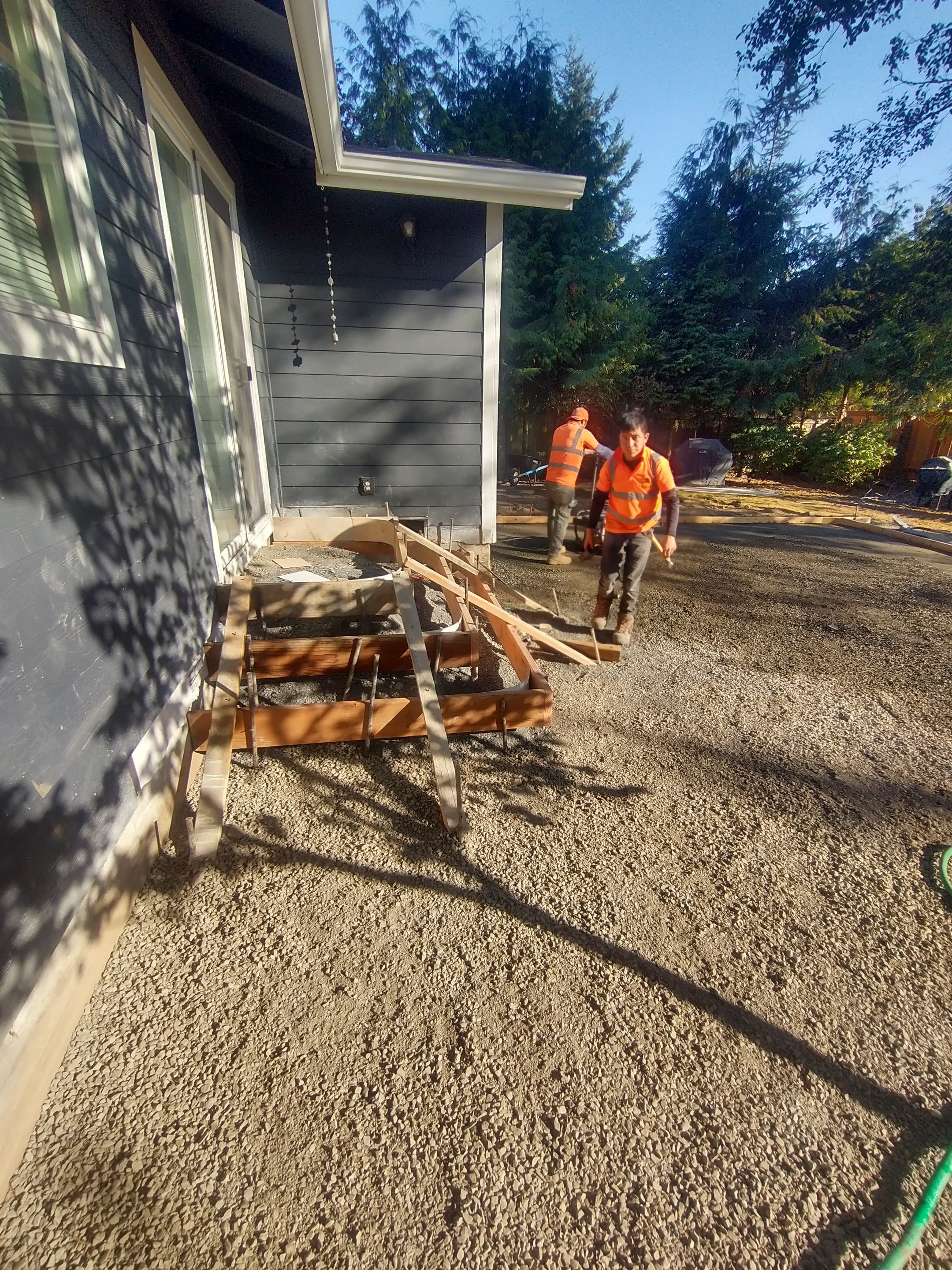 Mike | Patio Rennovation, Concrete Project by Jireh Asphalt & Concrete Inc 