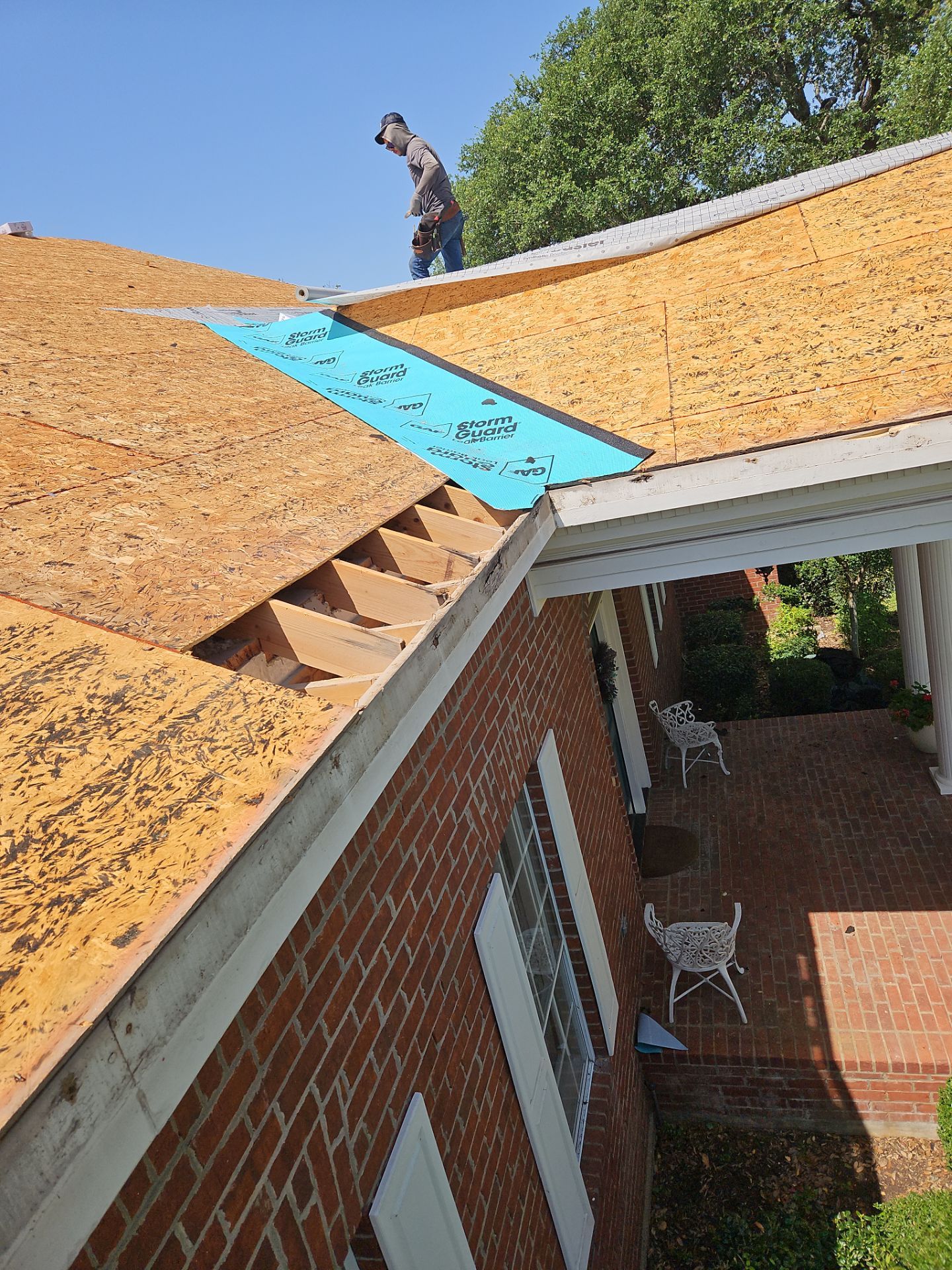Residential Roof Replacement using GAF - HDZ - Weathered Wood by Action Exteriors