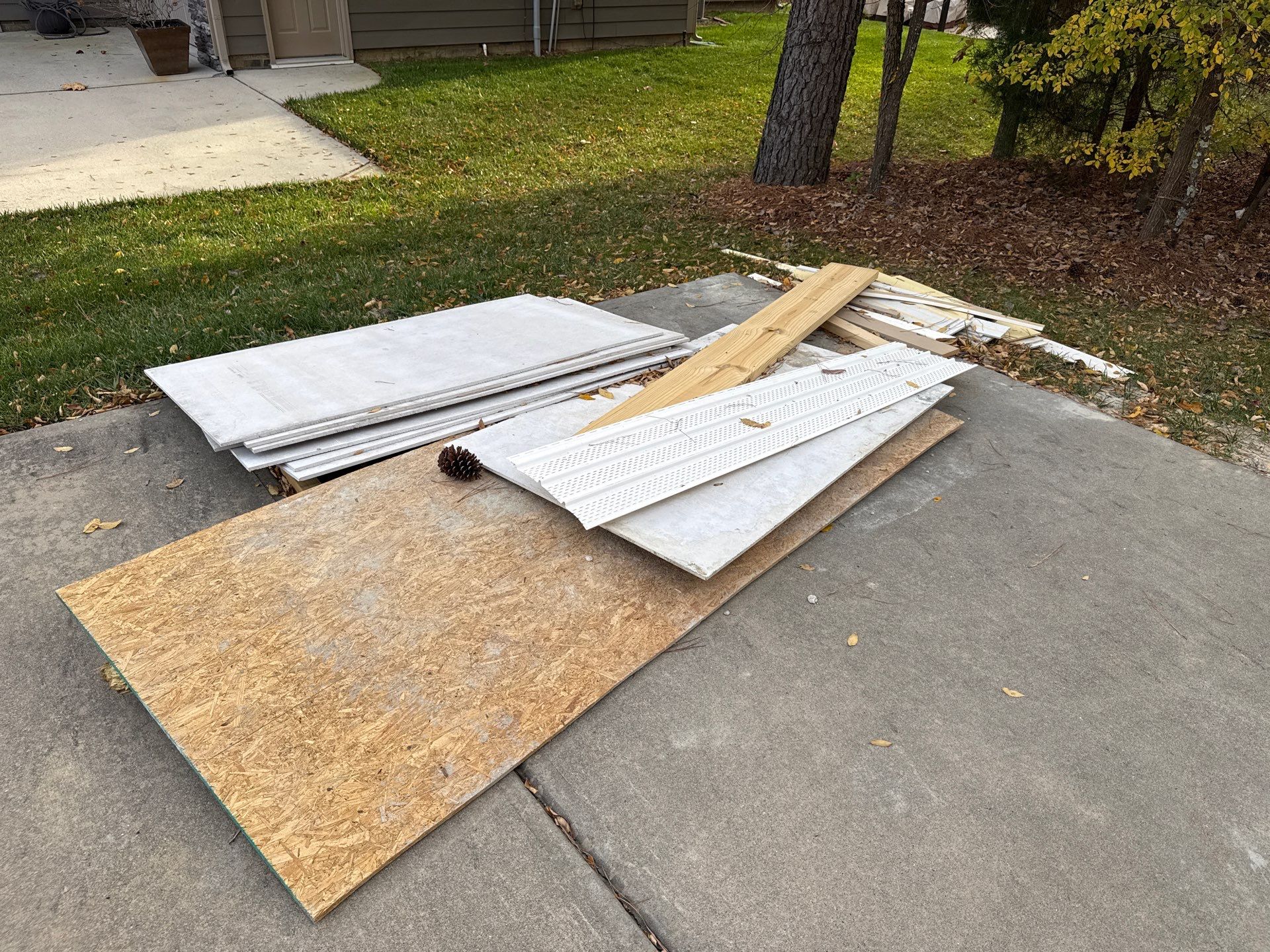 Project in Matthews by Badger Hauling