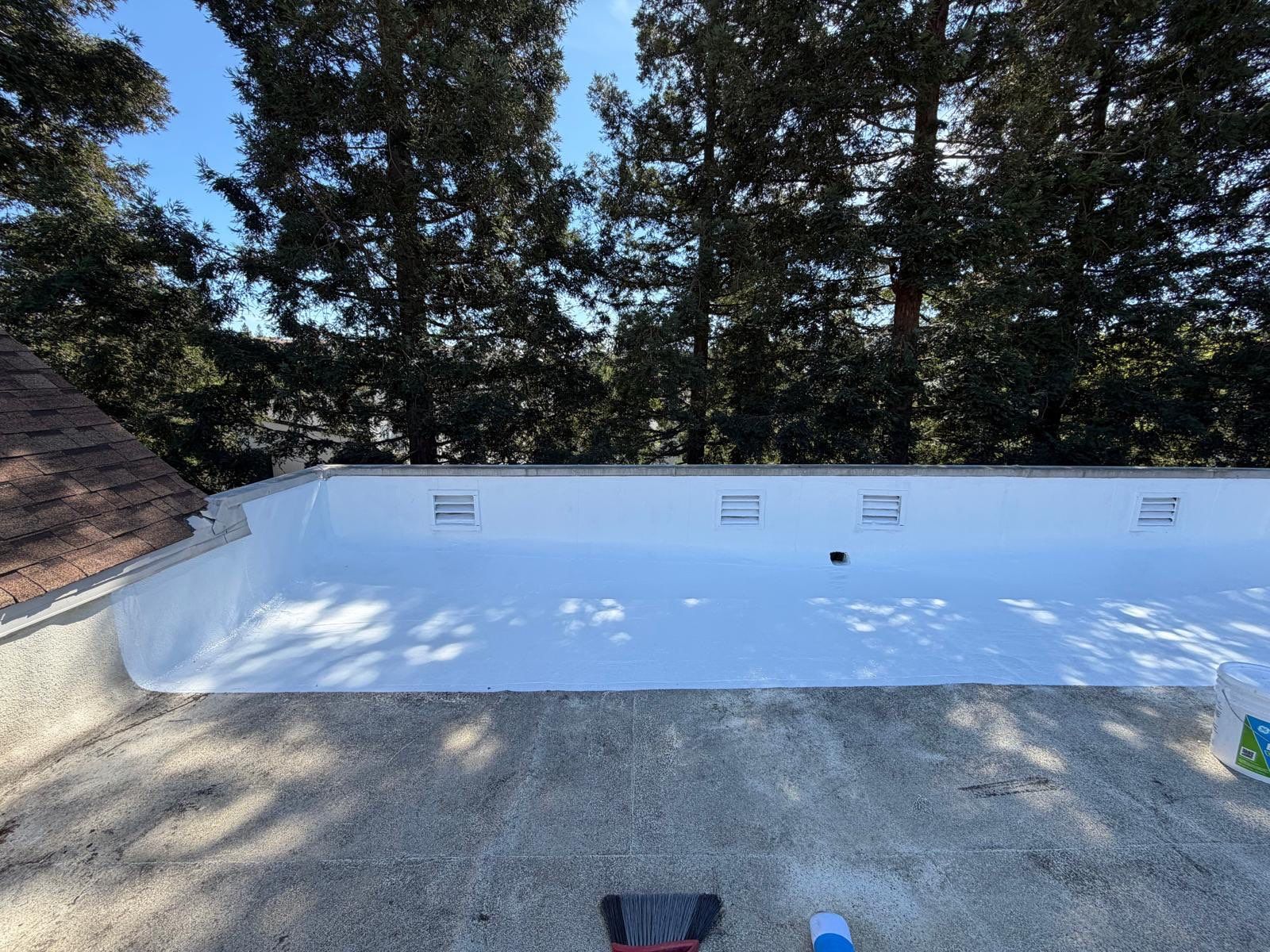 Roof Top Boiler Room and Roofing Repairs by Anza Builders, Inc. 