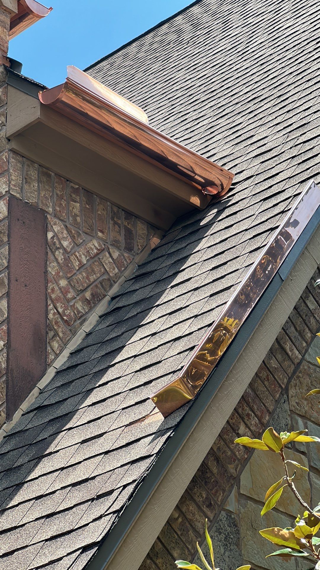 Beautiful Estate Remodel - Roof, Copper Gutters, Exterior Stain, Siding Replacement by First United Roofing & Construction