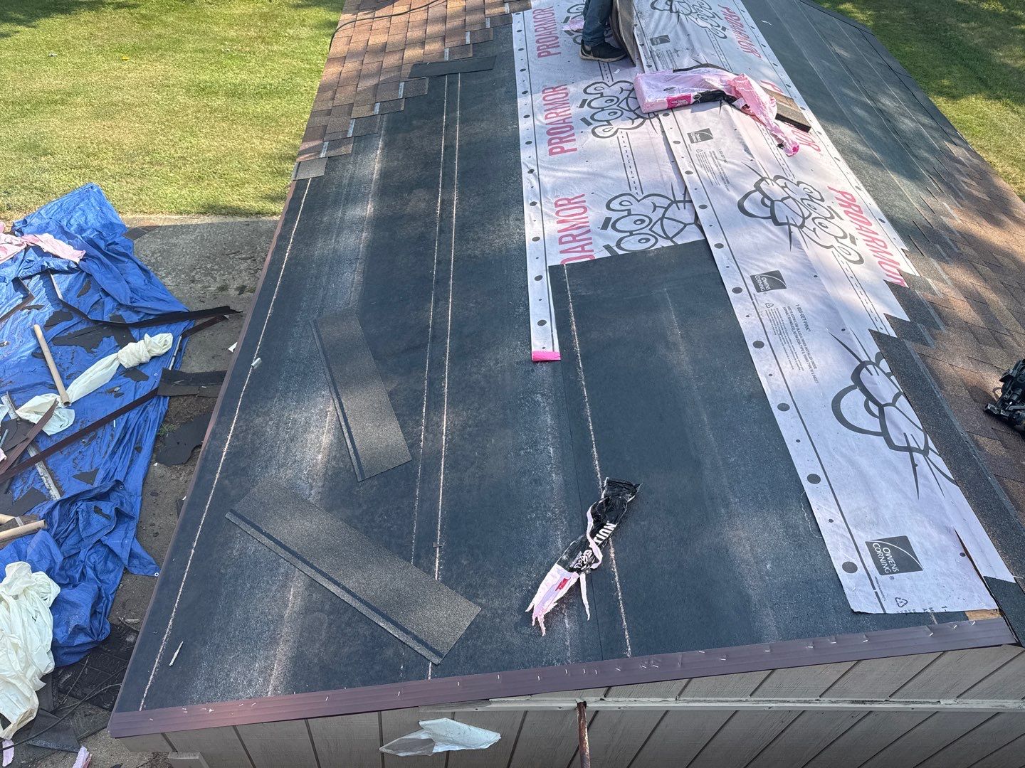Roof Replacement using Owens Corning Tru Definitions by 180 Contractors