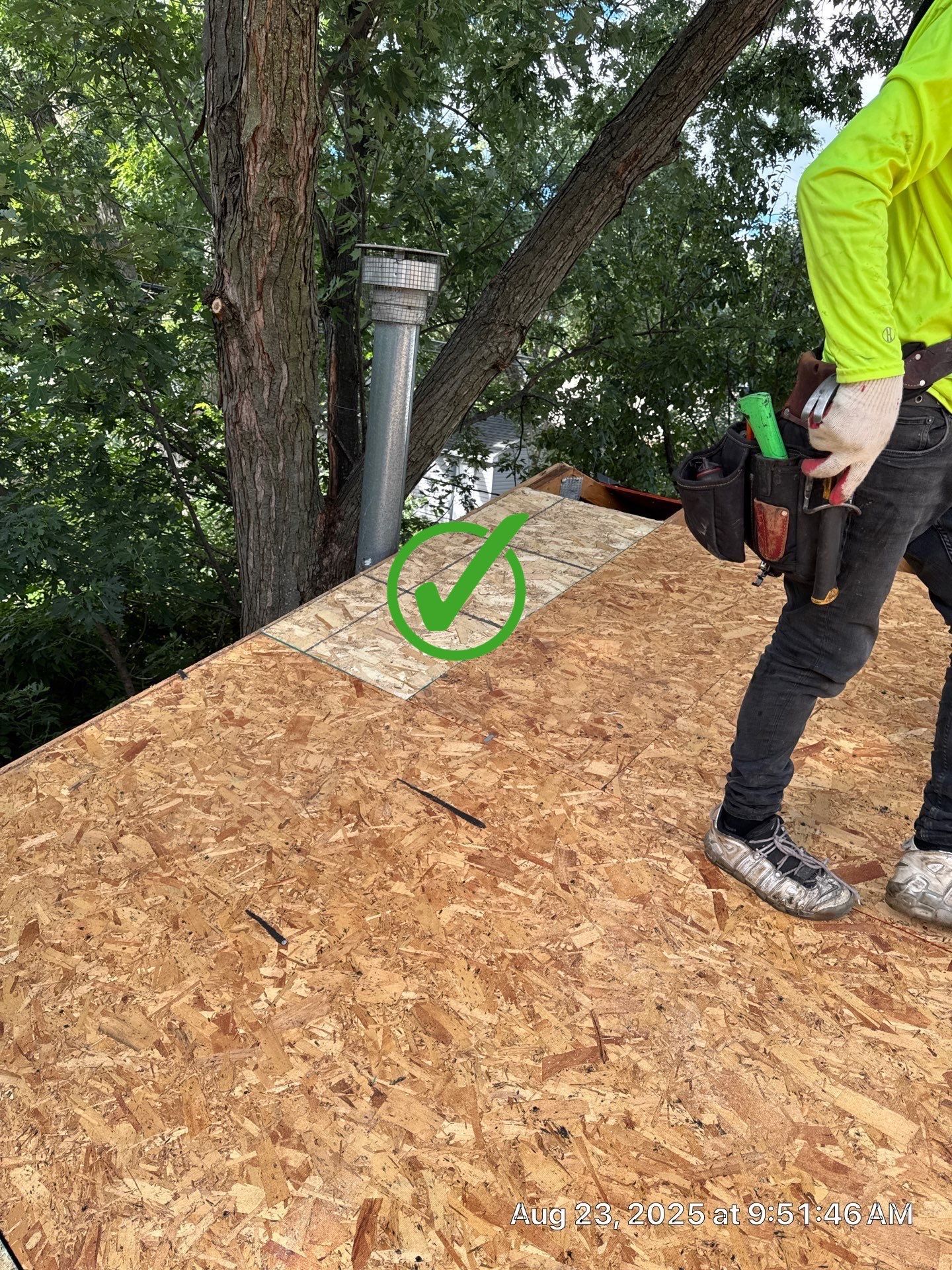 Class 3 OC Duration System and AZEK Composite Fascia on Garage by Forever Fortified