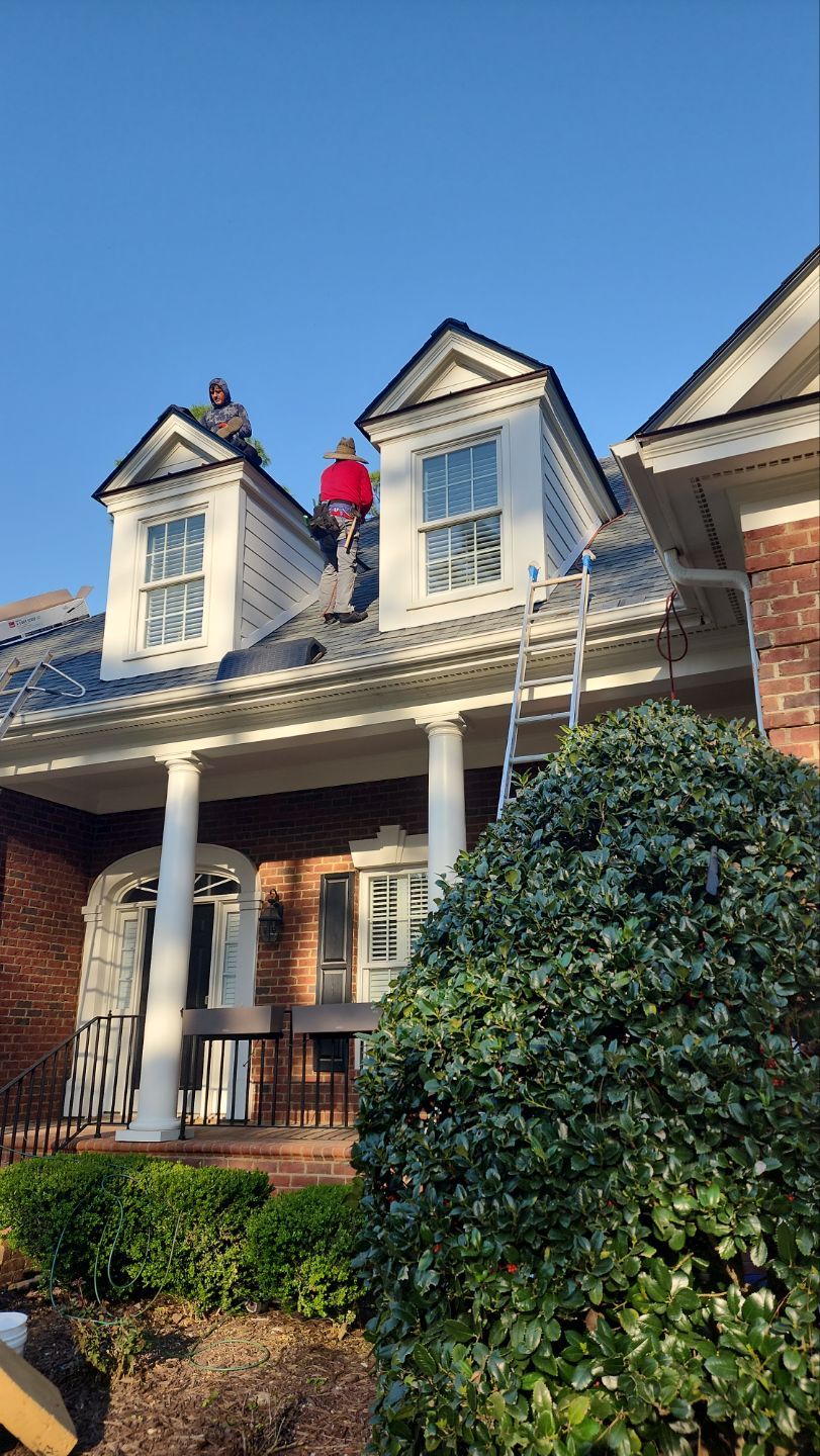 Residential Roofing Installation using Owens Corning Duration Estate Gray by Indigo State Roofing