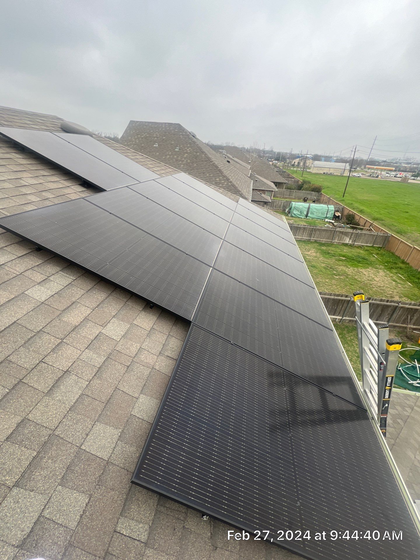 33 Panel Detach and Reset in Round Rock by Sunaura Solar