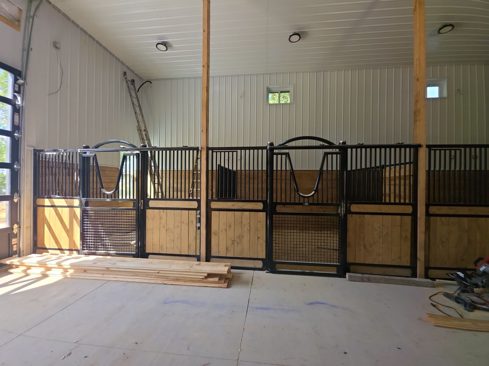  Horse stables by Miles Construction 