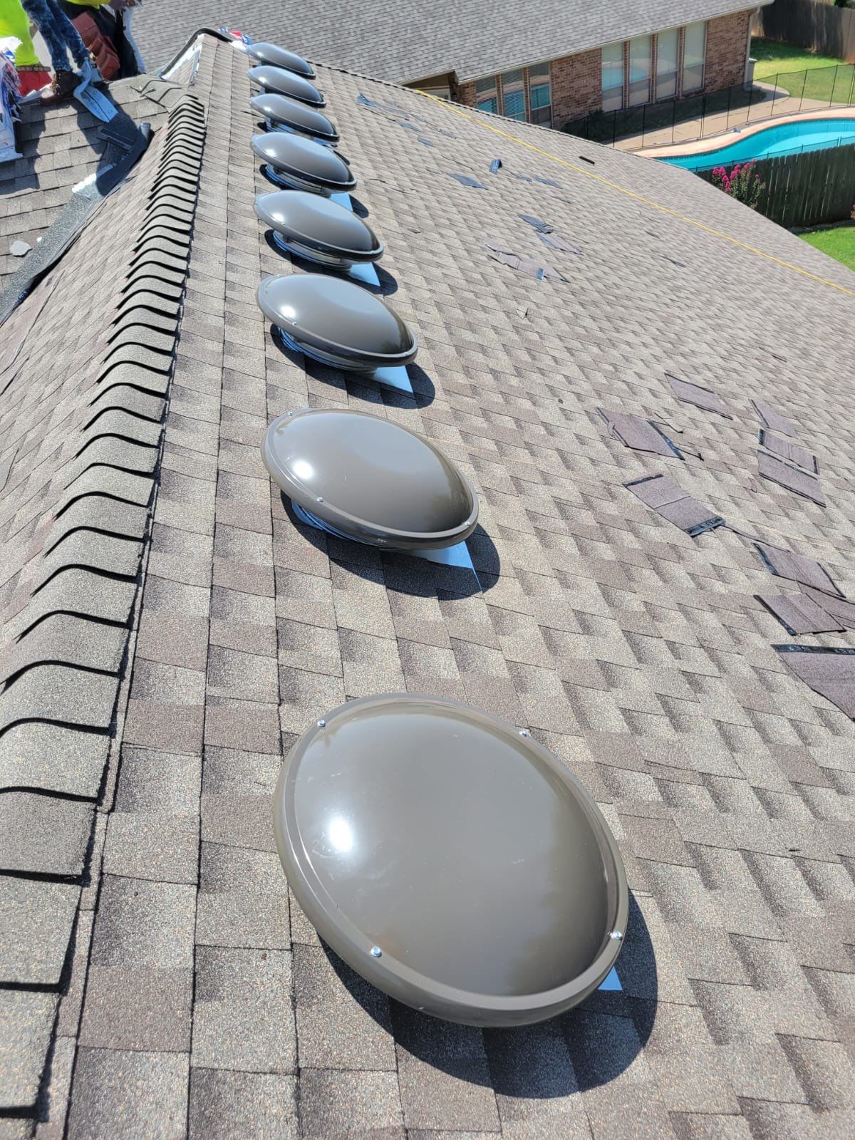 roof replacement in Edmond by McCann's Roofing and Construction