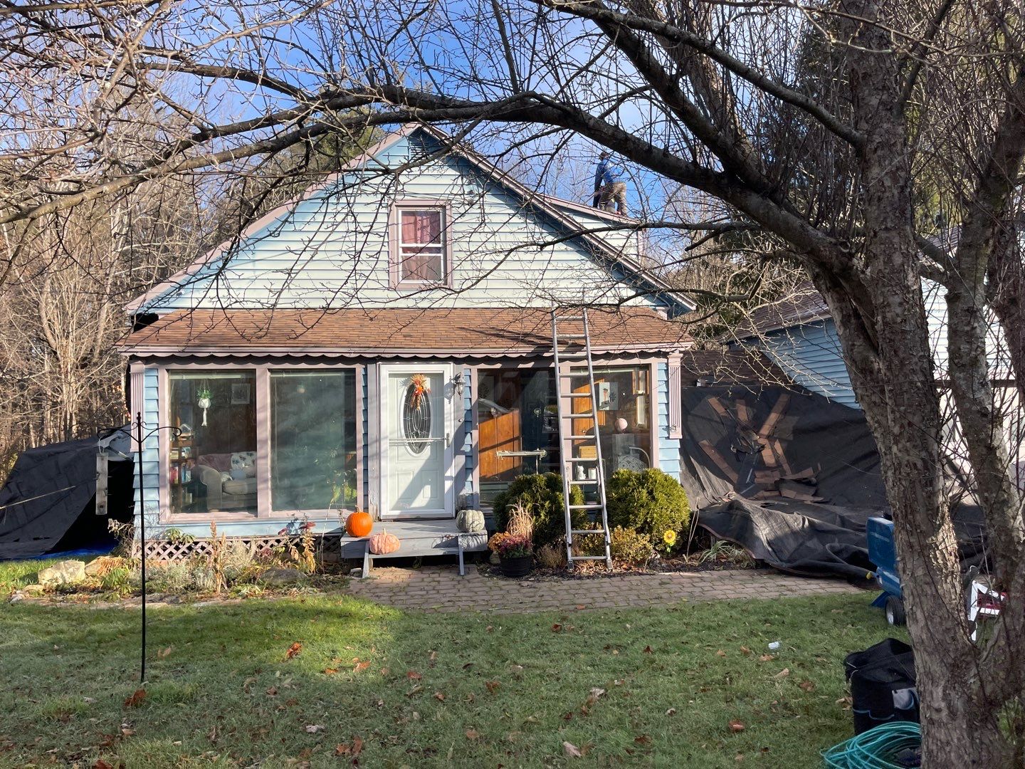 Residential Roofing Installation using GAF Timberline HDZ by Sensible Home Solutions