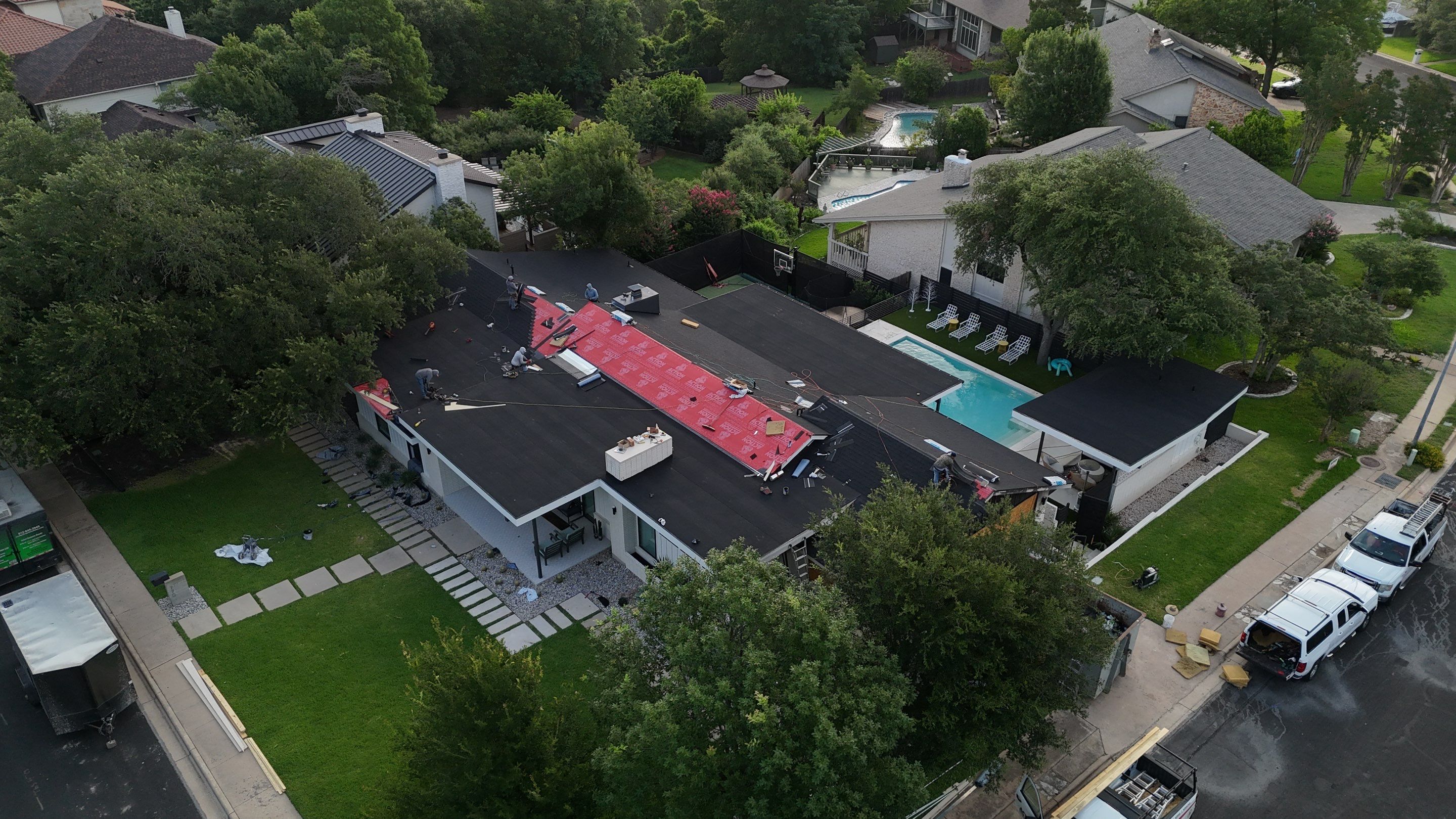Fire Damage Restoration & Full Roof Rebuild | Austin, TX by Action Exteriors Austin