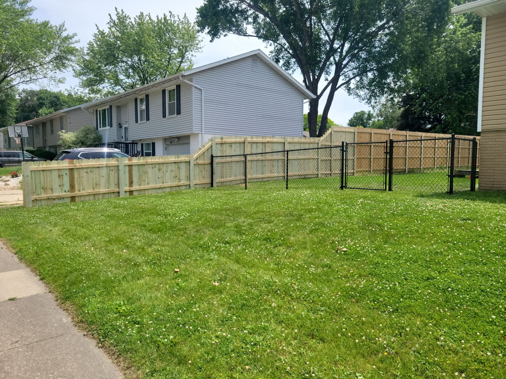 Project in Cedar Falls by Perfect Picket Fence and Stain