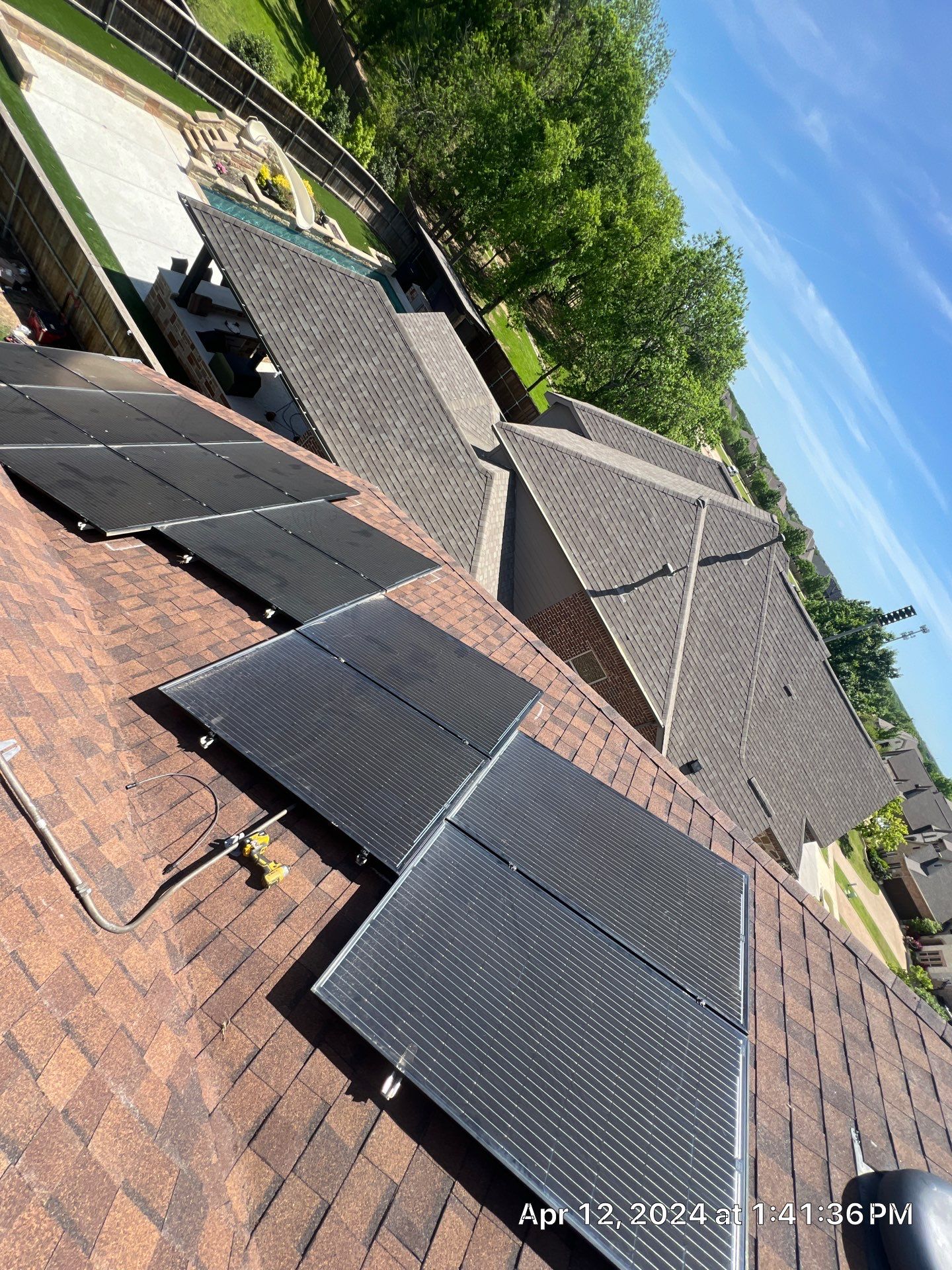 D&R Trophy Club, Tx using Solar Panels by Sunaura Solar