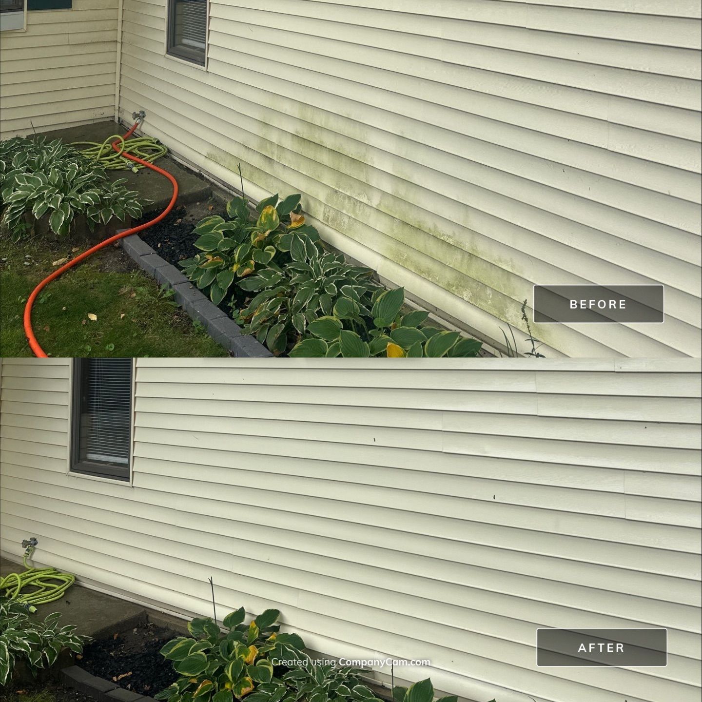 Project in Bartlett by Simmons Power & Soft Washing