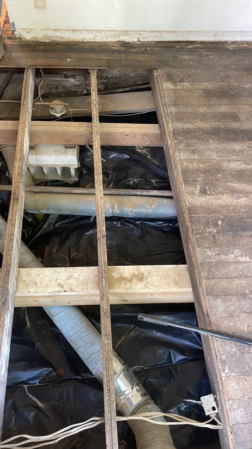Crawl Space Structural Carpentry: Floor Joist, Beams, & Supports by Toledo Basement Repair 