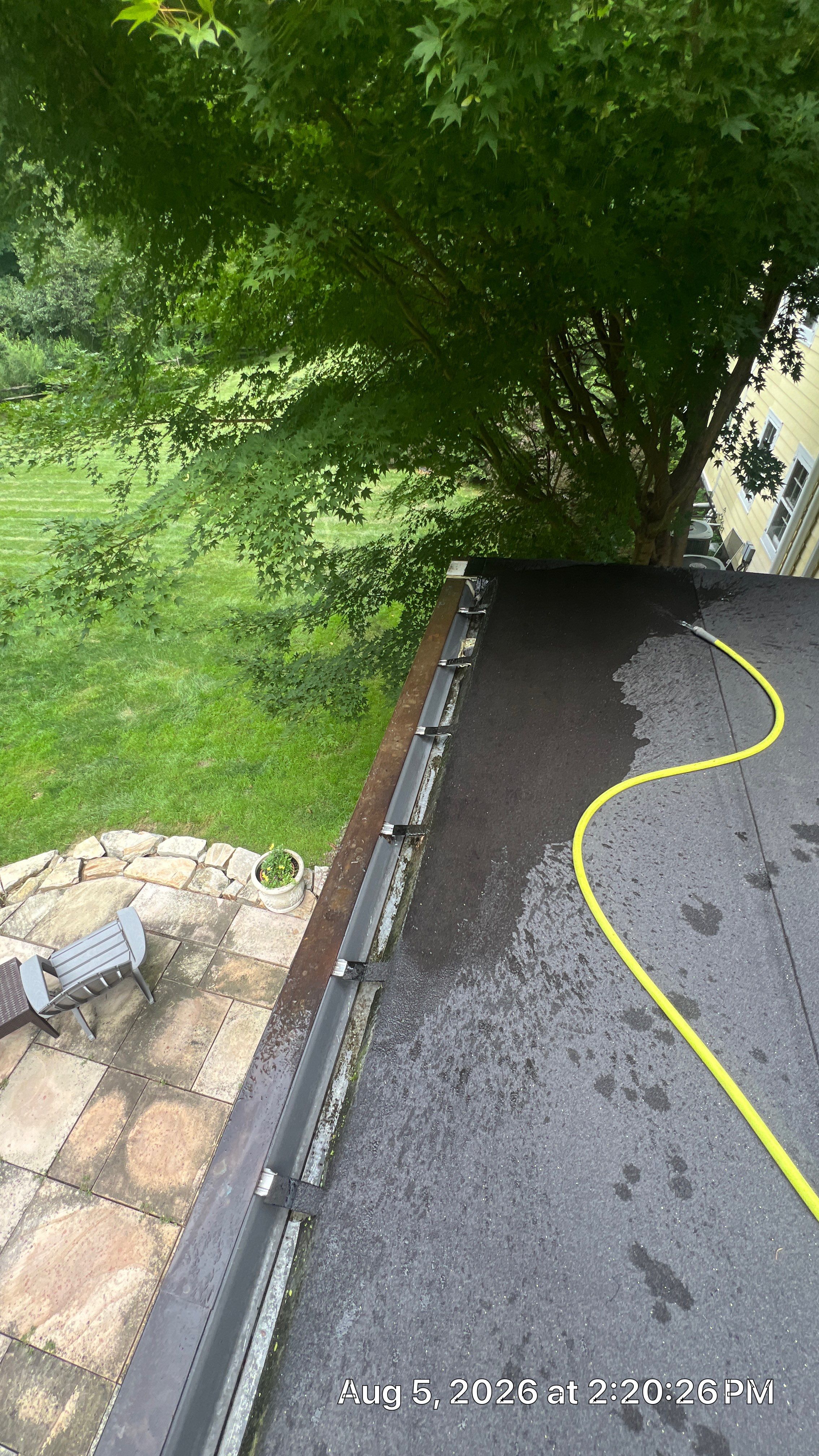 Gutter and Downspout cleaning in Montville New Jersey 07045 by NJ Home Maintenance Services