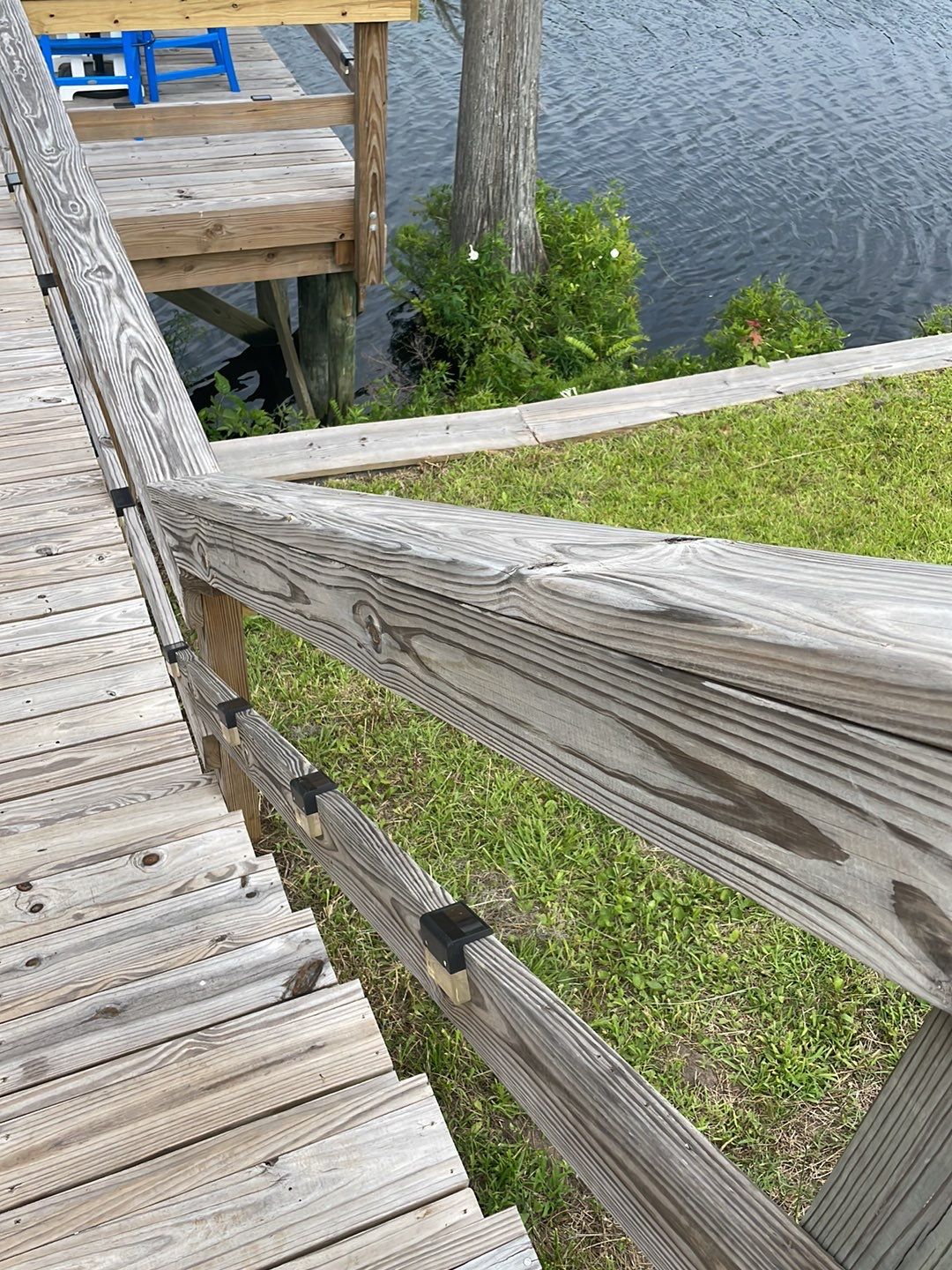 Dock using Wood Sealant by DuraSeal