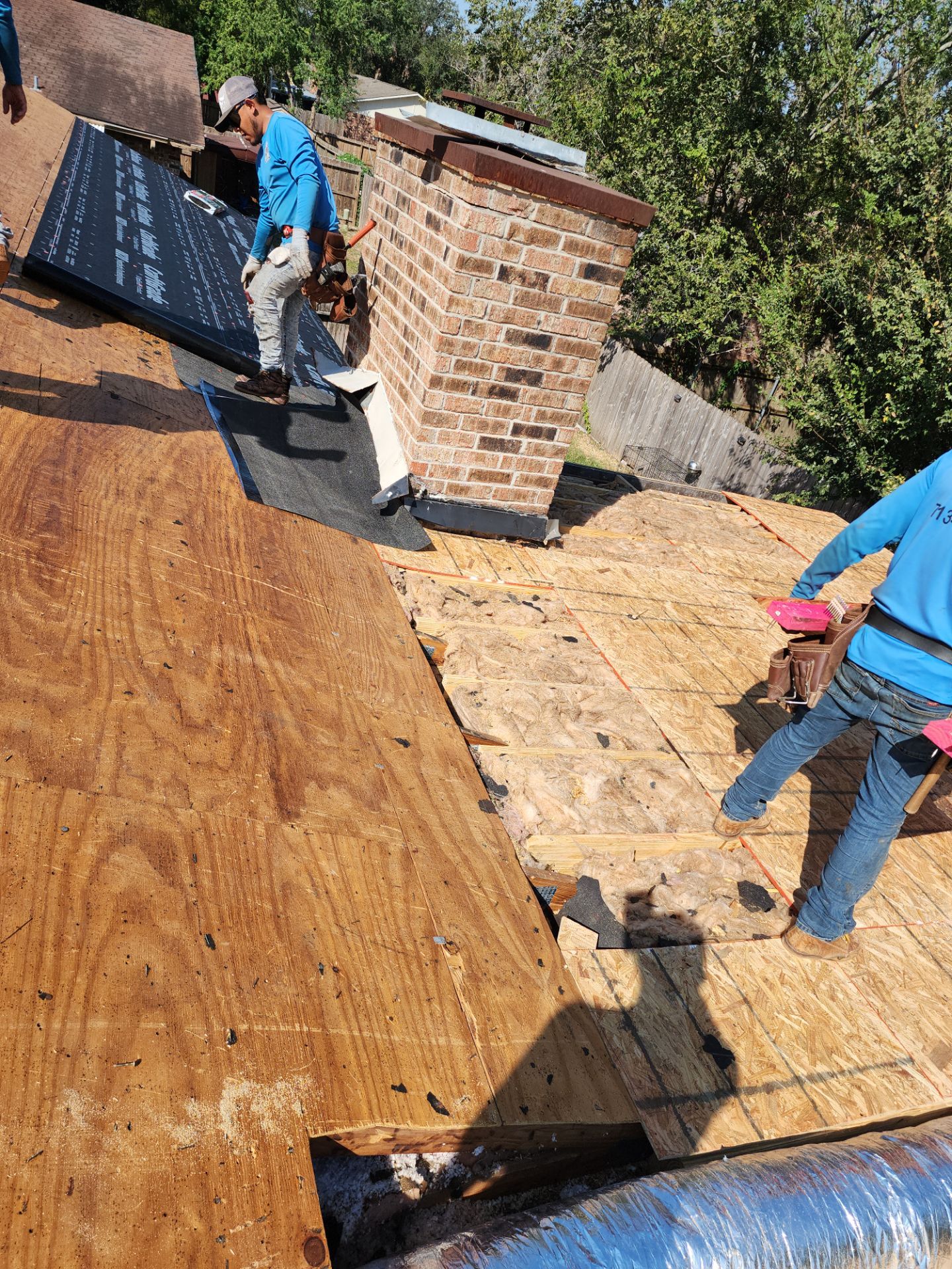 Residential Roofing Installation using Owen's Corning Duration (Lifetime) Shingles by Roof Repair Company