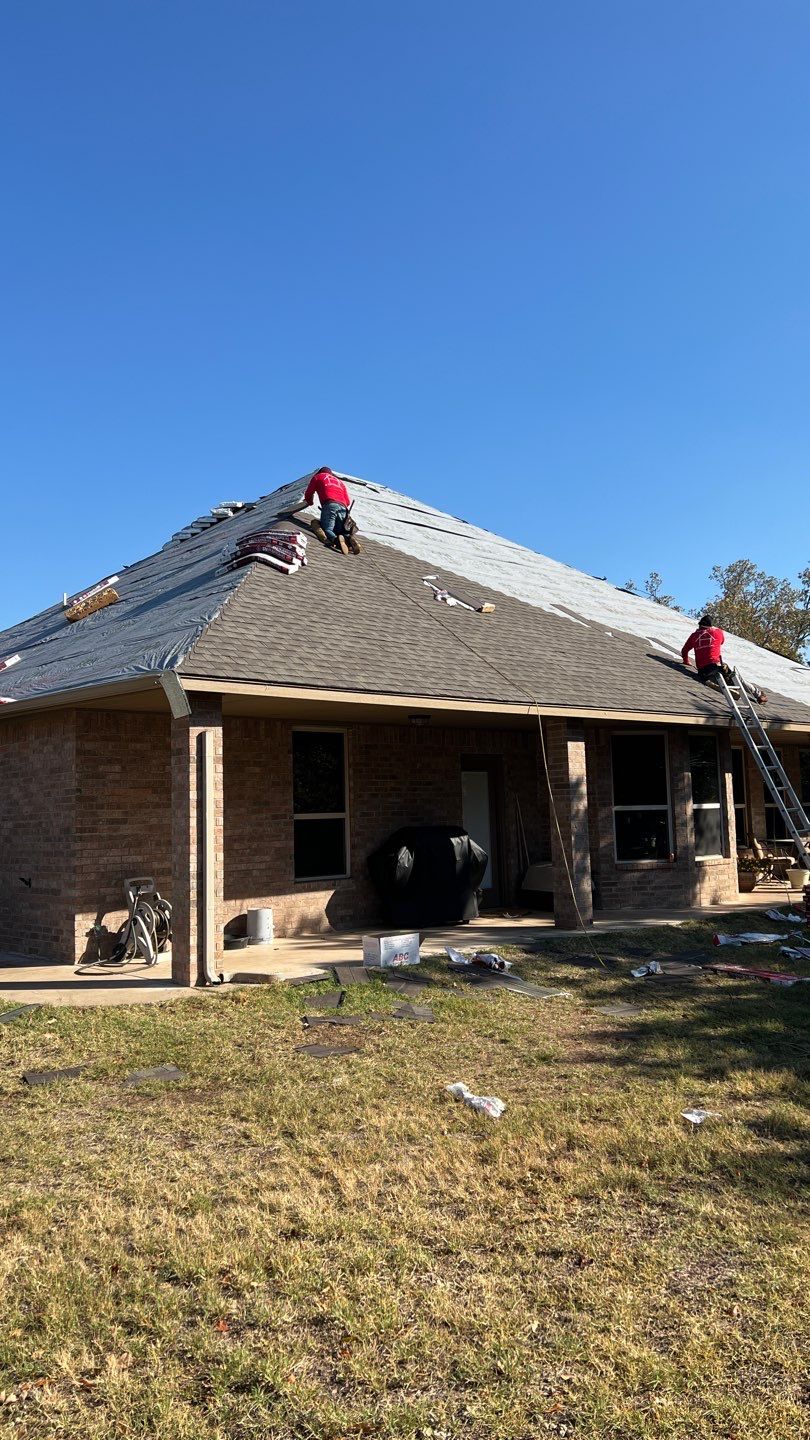 Residential Roofing Installation using GAF Natural Shadow  by A & H Roofing and Contracting