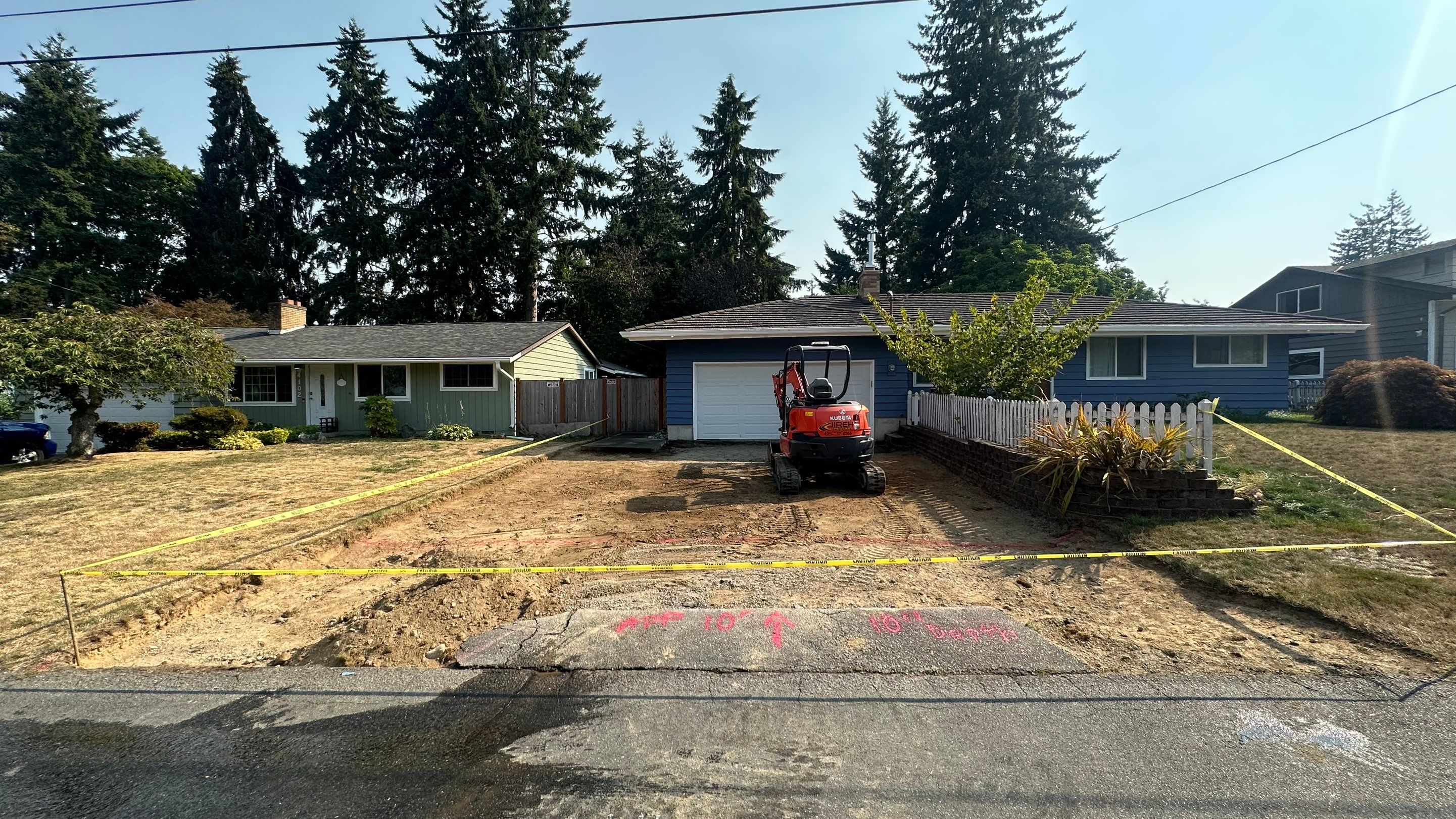 Shannon | Driveway Pour, Concrete Project  by Jireh Asphalt & Concrete Inc 