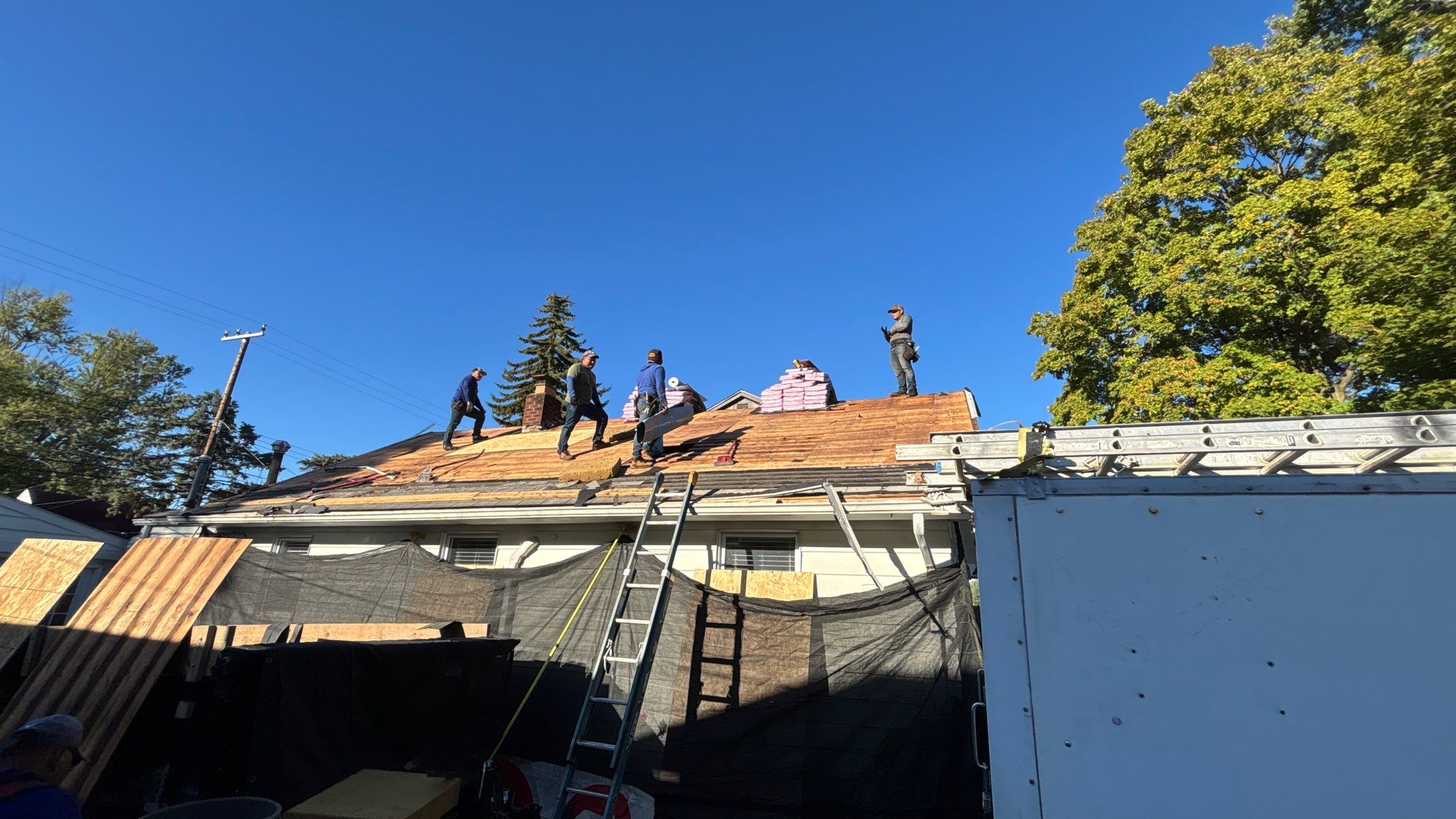 Roof Replacement using Owens Corning Estate Gray by 180 Contractors